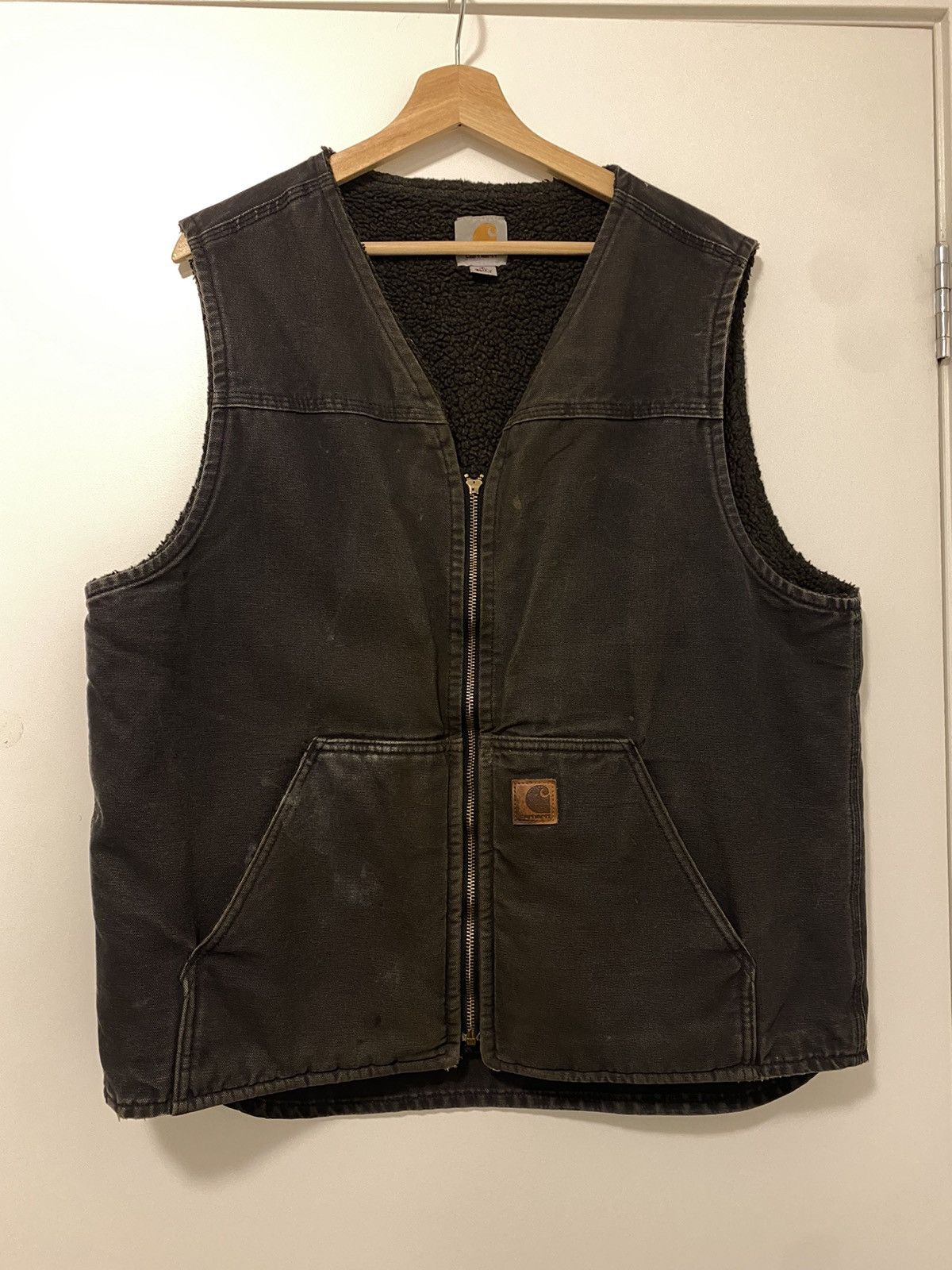 Carhartt shearing lined vest