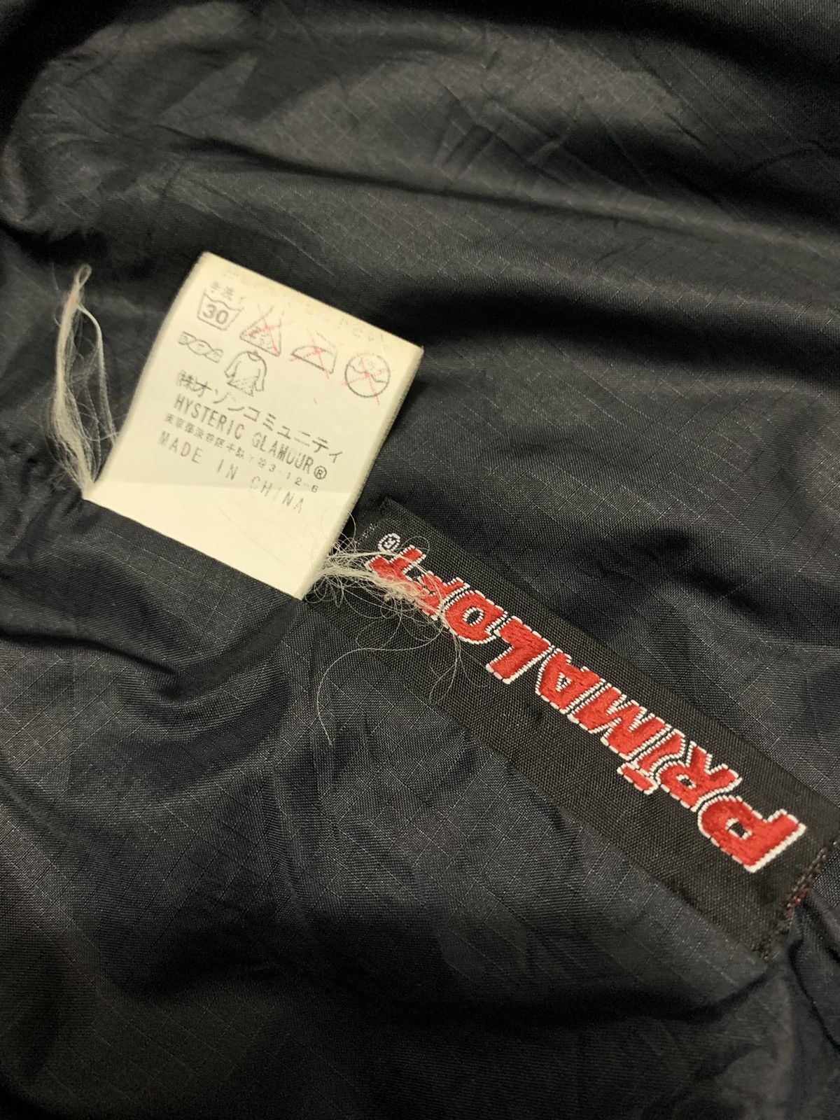 Hysteric Glamour × Japanese Brand × Vintage Hysteric glamour primaloft padded jacket Size US M / EU 48-50 / 2 - 7 Thumbnail