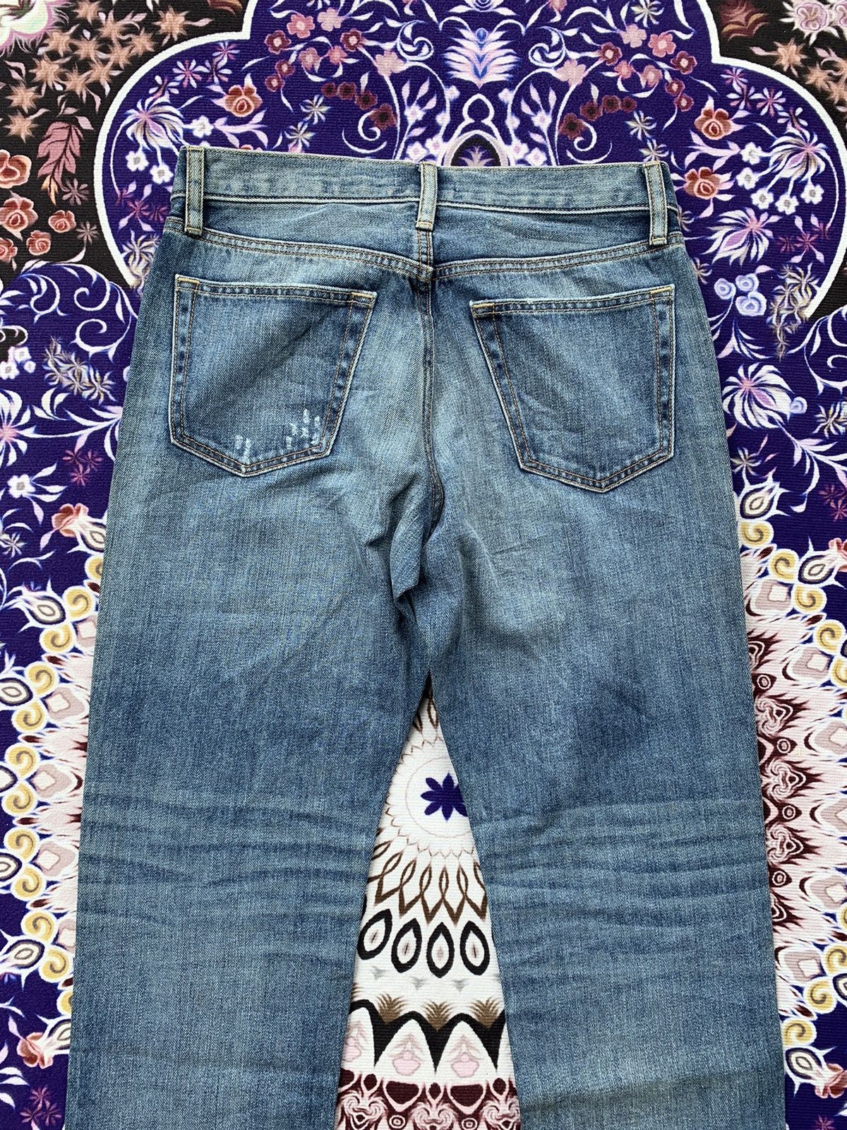 Uniqlo Uniqlo Distressed Denim Size US 32 / EU 48 - 7 Thumbnail