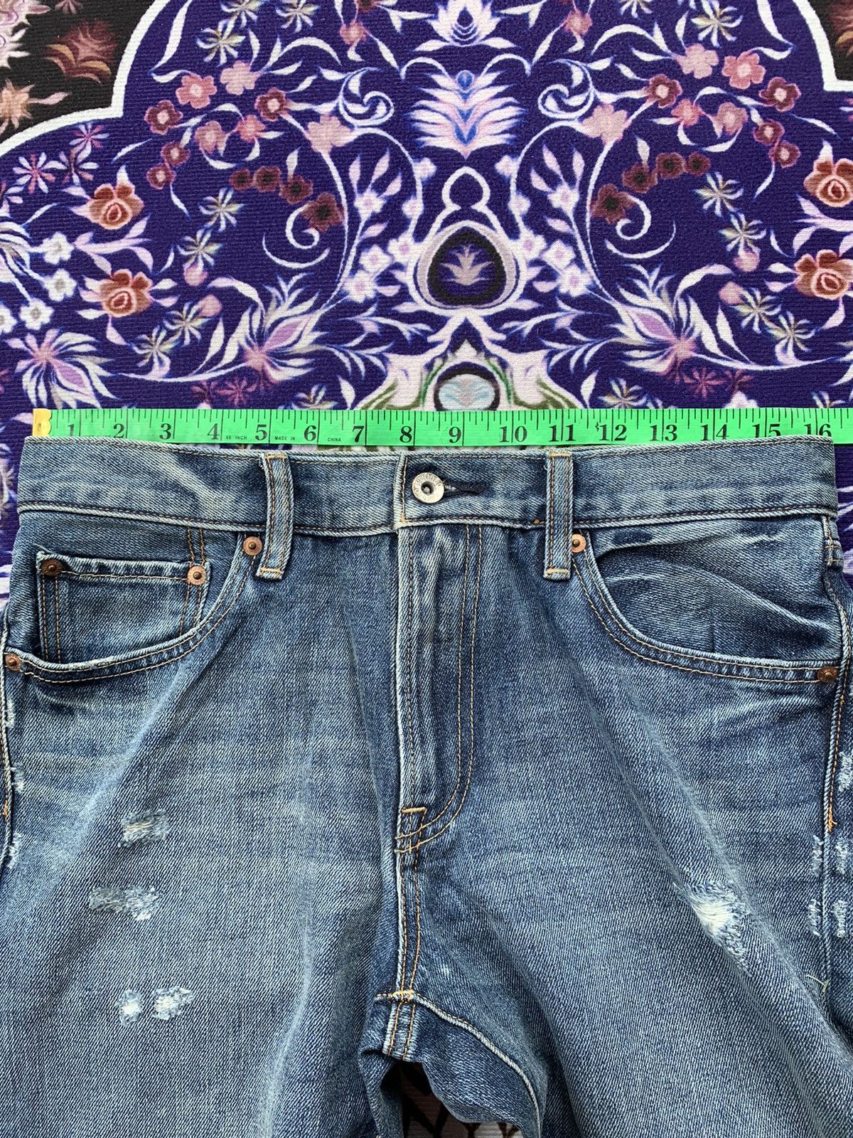 Uniqlo Uniqlo Distressed Denim Size US 32 / EU 48 - 11 Thumbnail