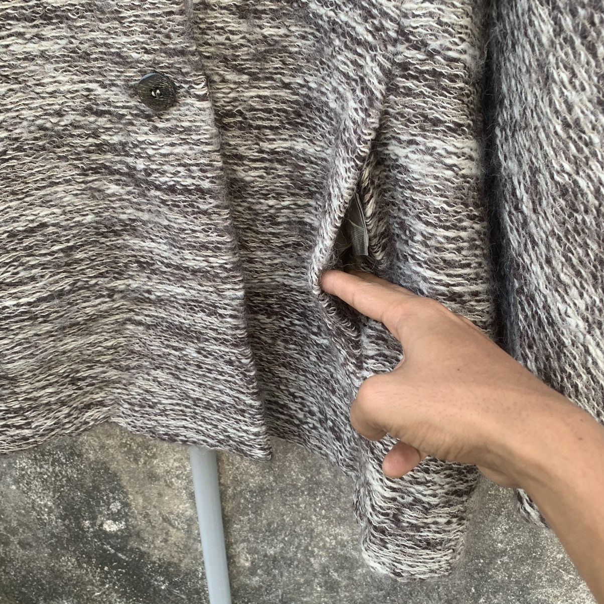 Other Christian Aujard Brand Mohair Jacket Wool Medium Size Size M / US 6-8 / IT 42-44 - 6 Thumbnail