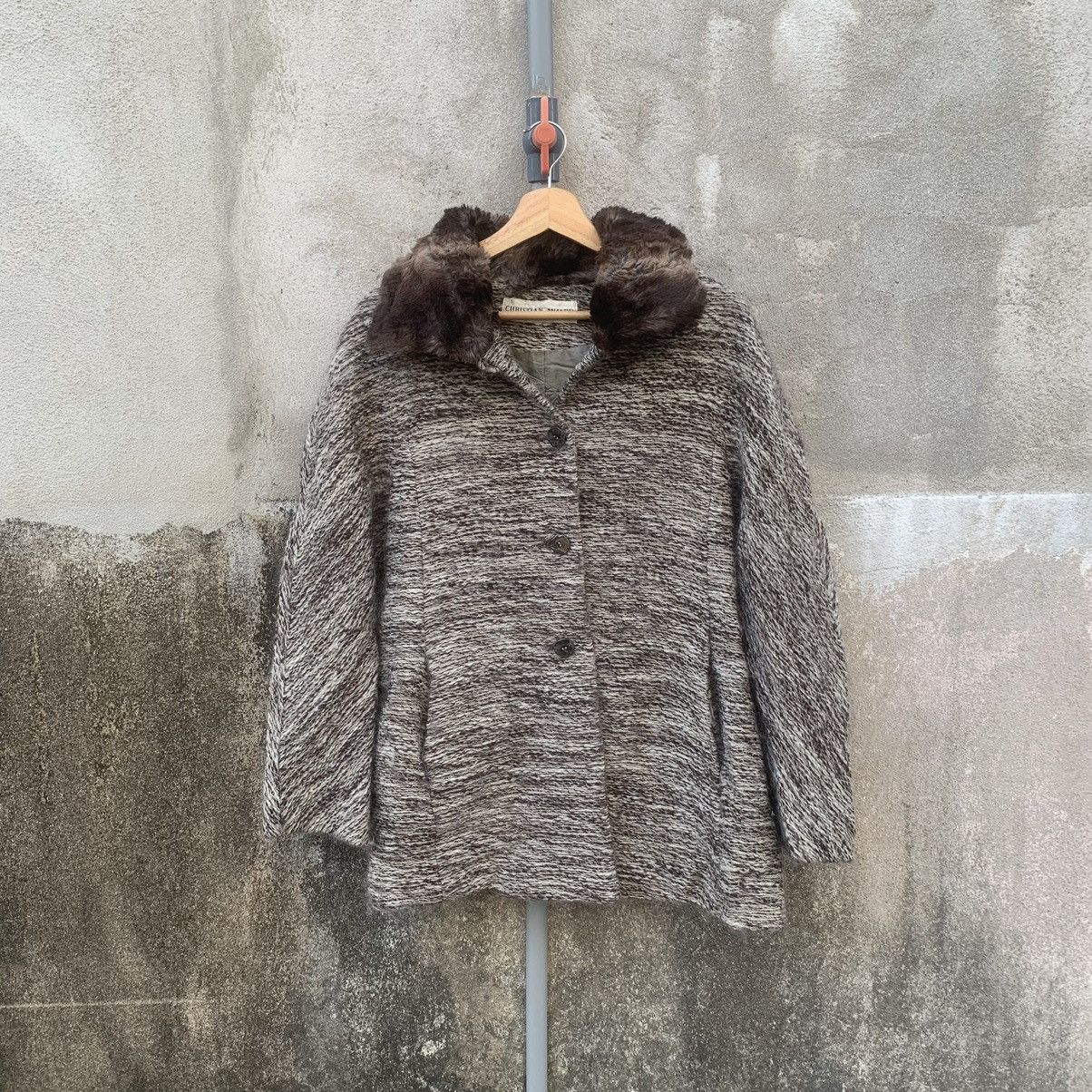 Other Christian Aujard Brand Mohair Jacket Wool Medium Size Size M / US 6-8 / IT 42-44 - 1 Thumbnail