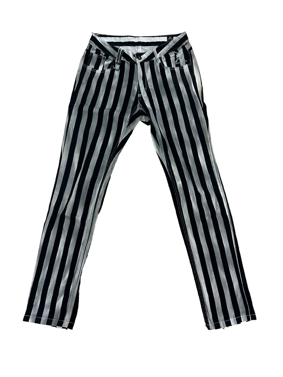 SEMANTIC DESIGN CASUAL STRIPED PANT