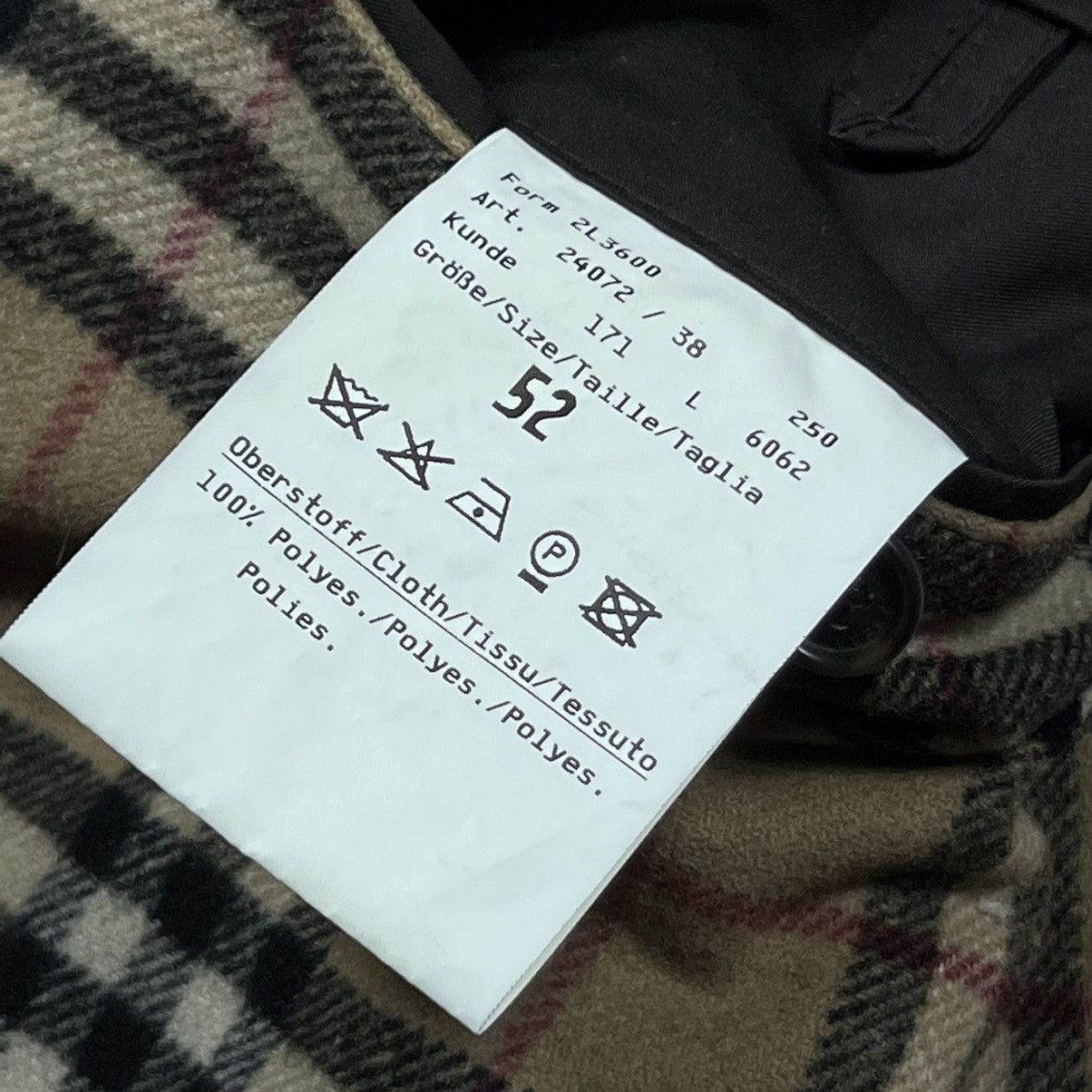 Burberry Burberry Brown Coat Wool Checkered Inside Size US L / EU 52-54 / 3 - 8 Thumbnail