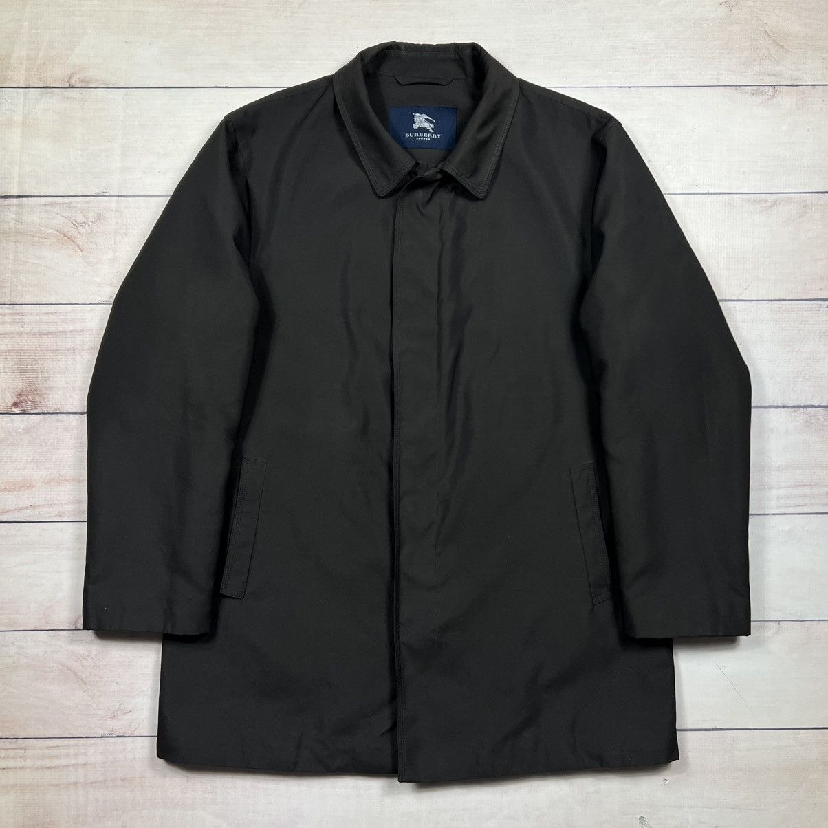 Burberry Burberry Brown Coat Wool Checkered Inside Size US L / EU 52-54 / 3 - 2 Thumbnail
