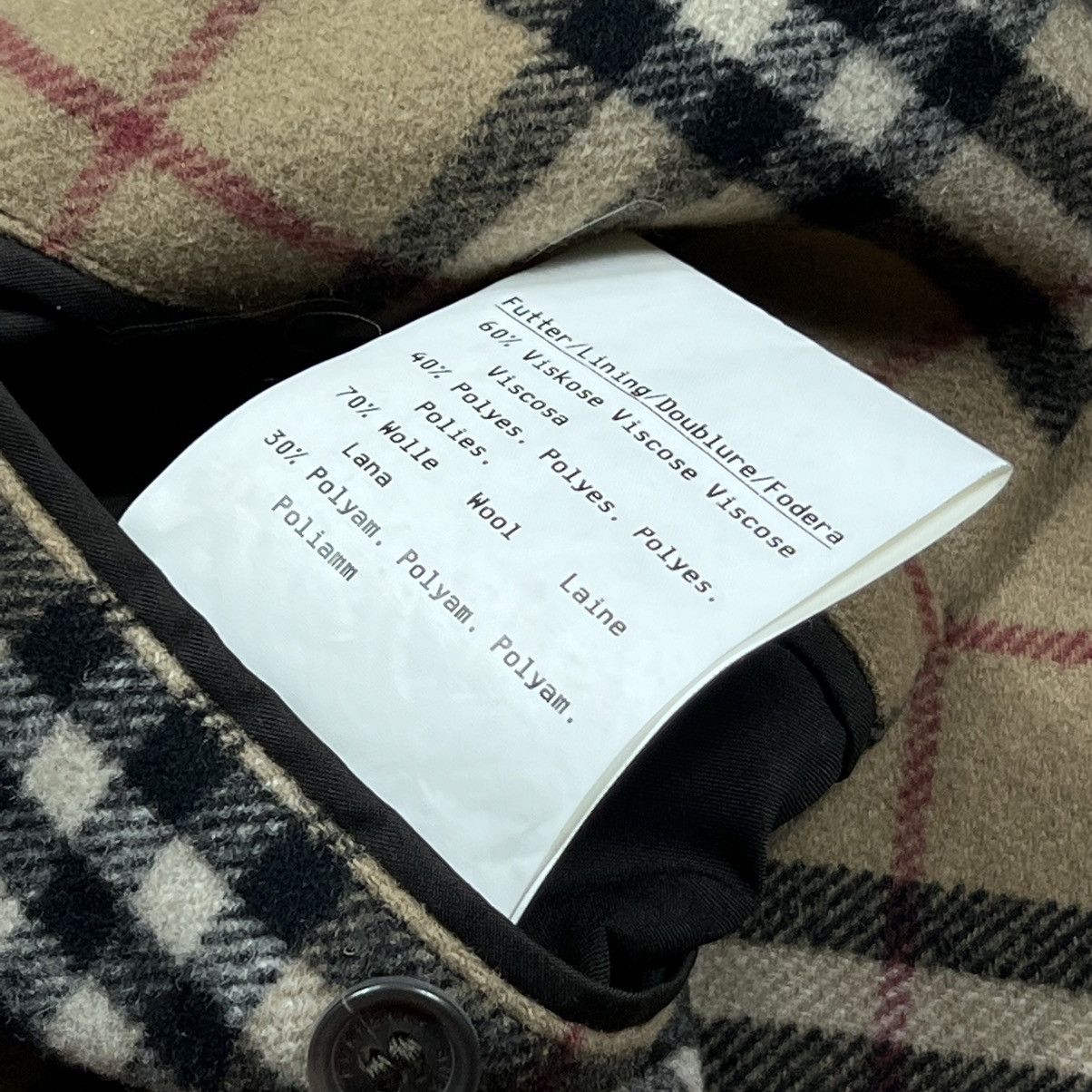 Burberry Burberry Brown Coat Wool Checkered Inside Size US L / EU 52-54 / 3 - 9 Thumbnail
