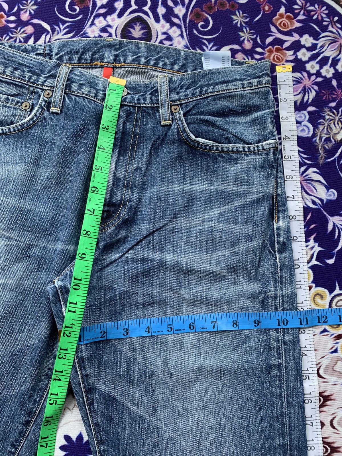 Japanese Brand Uniqlo Faded Wash Denim Size US 32 / EU 48 - 17 Thumbnail