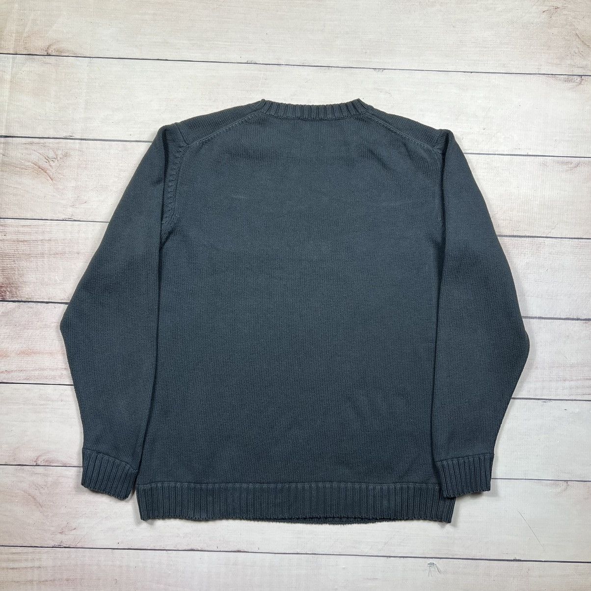 Yves Saint Laurent Yves Saint Laurent Knitwear Sweater Big Logo Spellout YSL Size US L / EU 52-54 / 3 - 6 Thumbnail