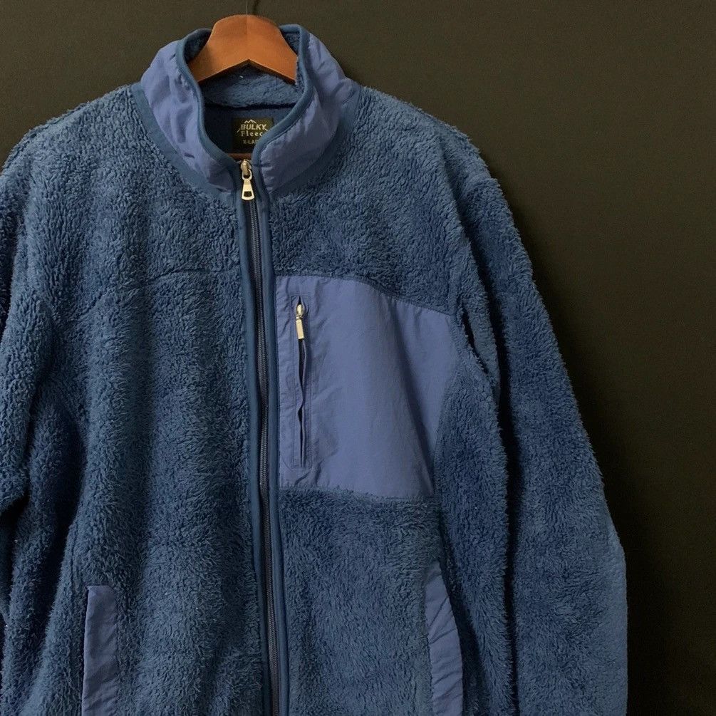 Japanese Brand × Lemaire × Uniqlo Bulky x Uniqlo Zip Ups Fleece Jacket Like Engineered Garment Size US M / EU 48-50 / 2 - 2 Thumbnail