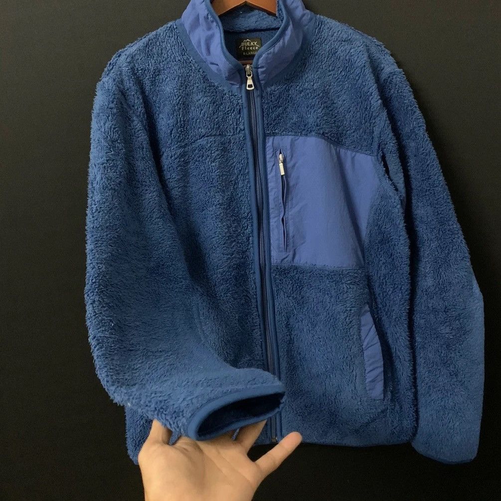 Japanese Brand × Lemaire × Uniqlo Bulky x Uniqlo Zip Ups Fleece Jacket Like Engineered Garment Size US M / EU 48-50 / 2 - 3 Thumbnail