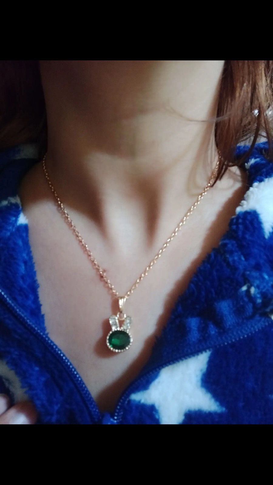 Jewelry Simple Green sea exquisite jewelry necklace Size ONE SIZE - 1 Thumbnail