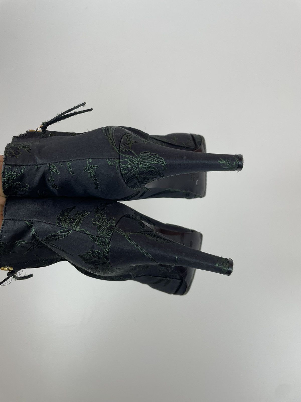 Etro Etro ankle boots Floral Pattern avant garde Womens size 37 Size US 4.5 / IT 34.5 - 13 Thumbnail
