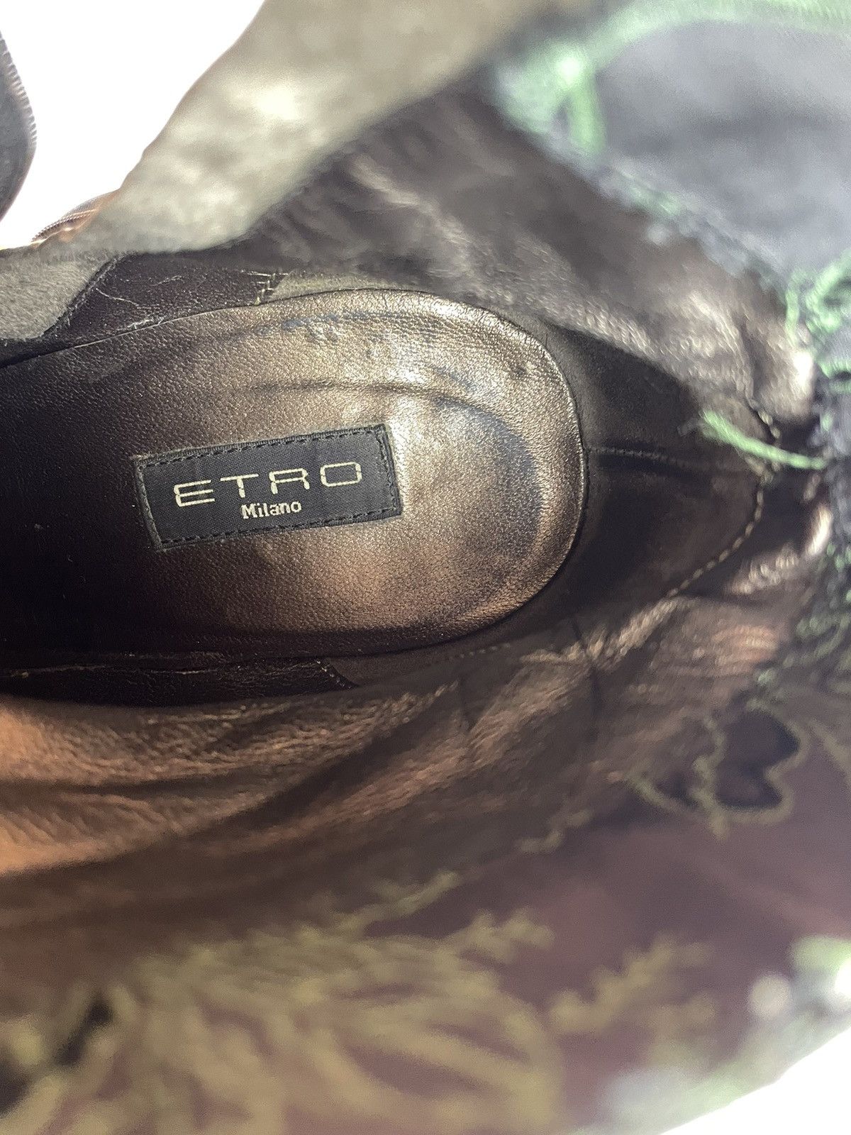 Etro Etro ankle boots Floral Pattern avant garde Womens size 37 Size US 4.5 / IT 34.5 - 20 Thumbnail