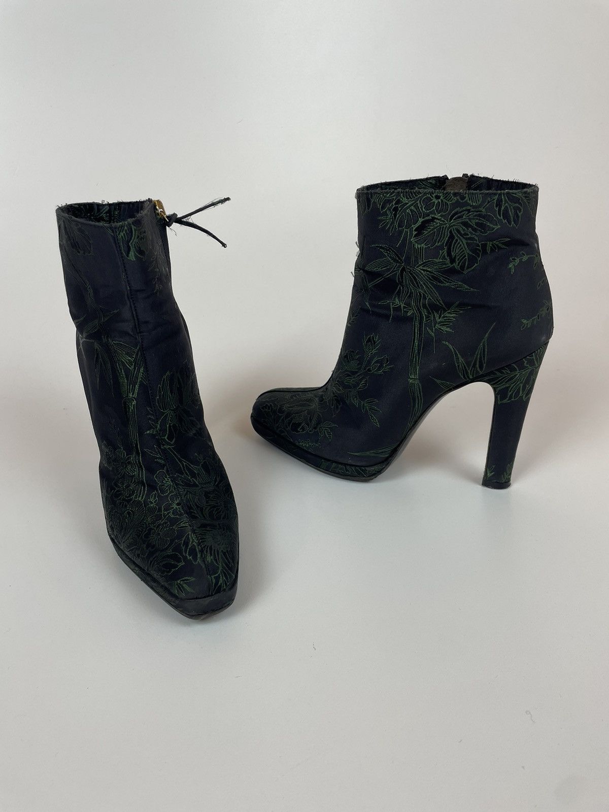 Etro Etro ankle boots Floral Pattern avant garde Womens size 37 Size US 4.5 / IT 34.5 - 7 Thumbnail