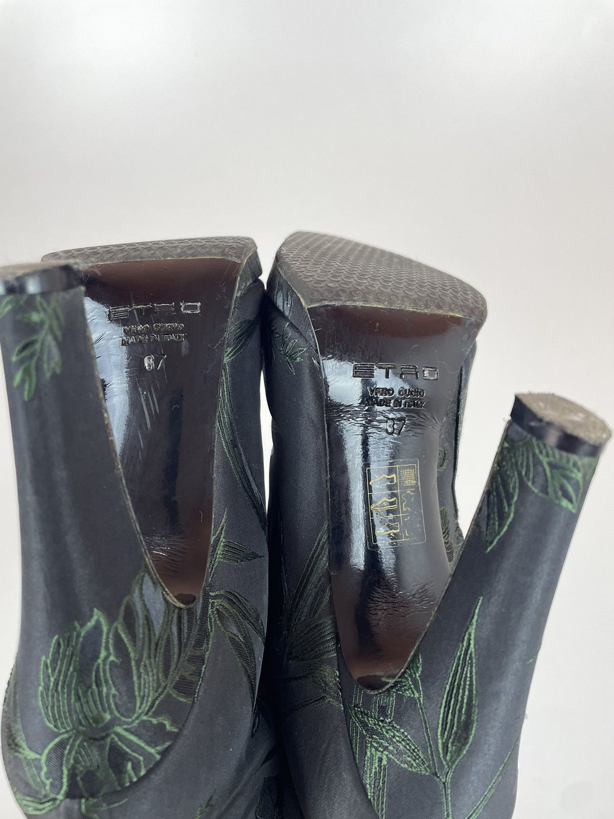 Etro Etro ankle boots Floral Pattern avant garde Womens size 37 Size US 4.5 / IT 34.5 - 18 Thumbnail