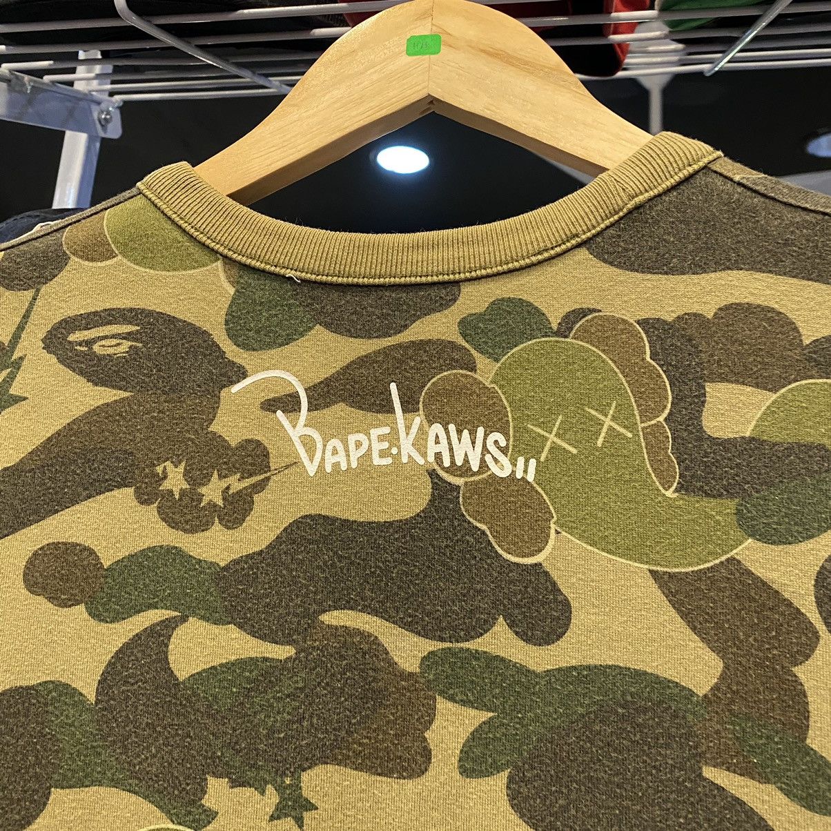 Bape × Kaws Bape x Kaws Camo Reversible Tee Size US L / EU 52-54 / 3 - 8 Thumbnail