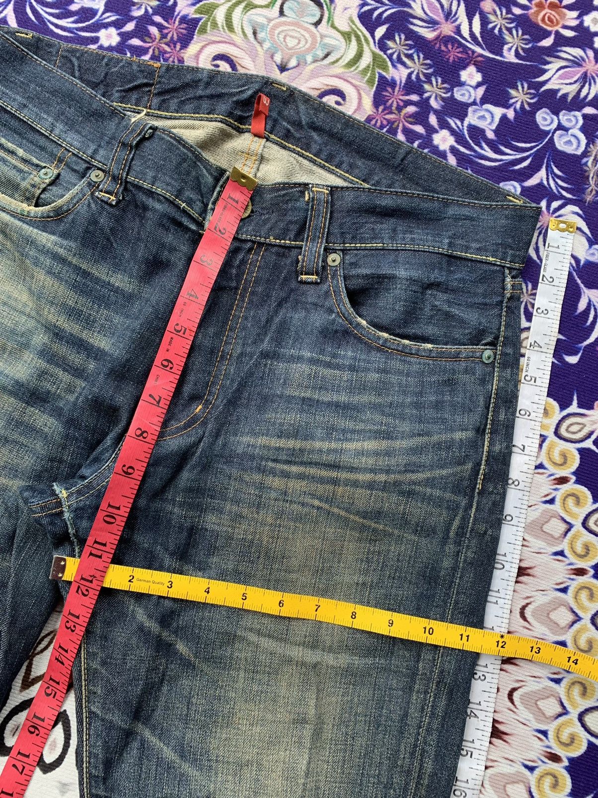Uniqlo Uniqlo Mud Wash Distresed Denim Size US 36 / EU 52 - 17 Thumbnail