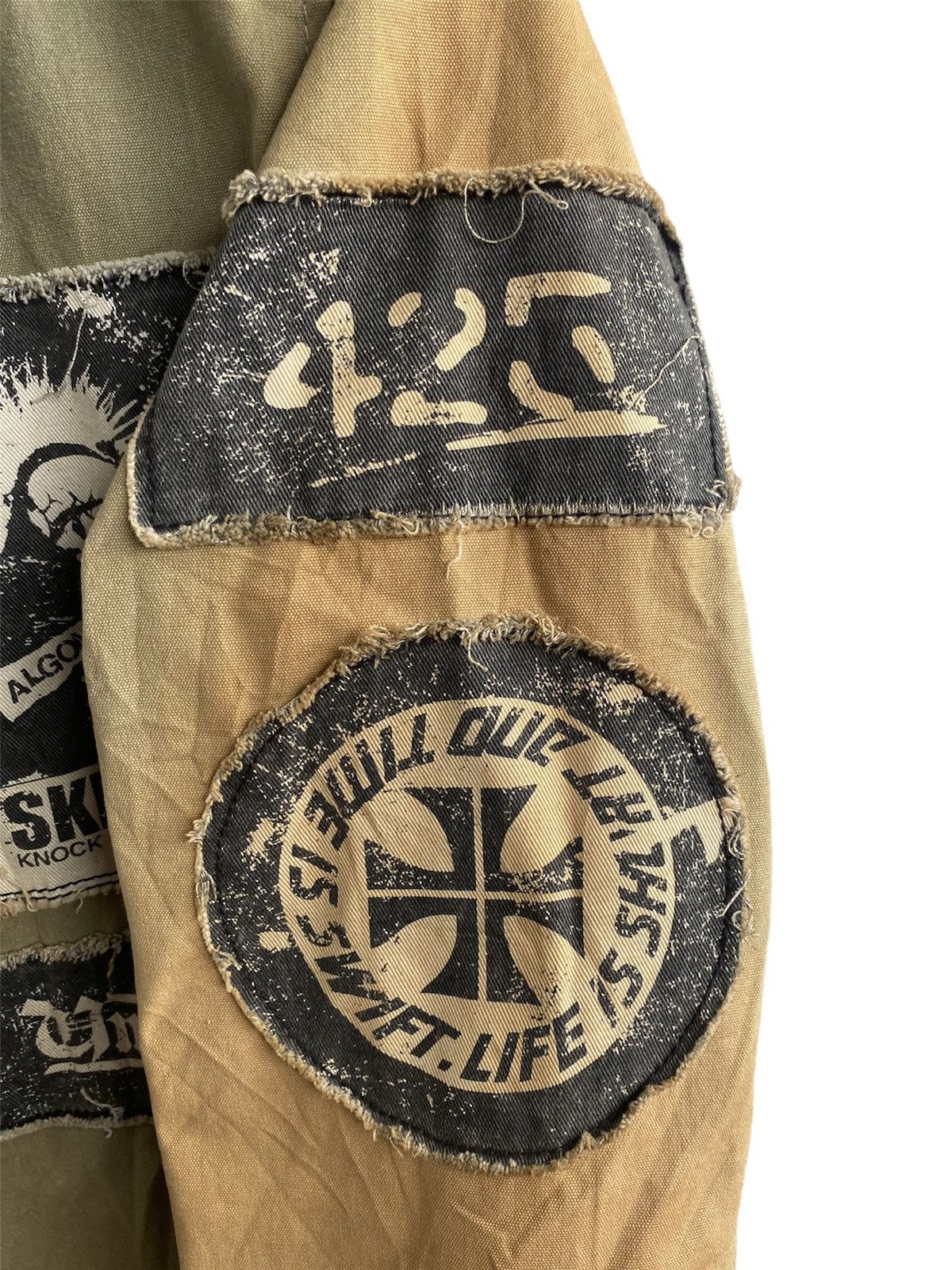 Japanese Brand Algonquins Jacket patches PUNK Size US S / EU 44-46 / 1 - 5 Thumbnail