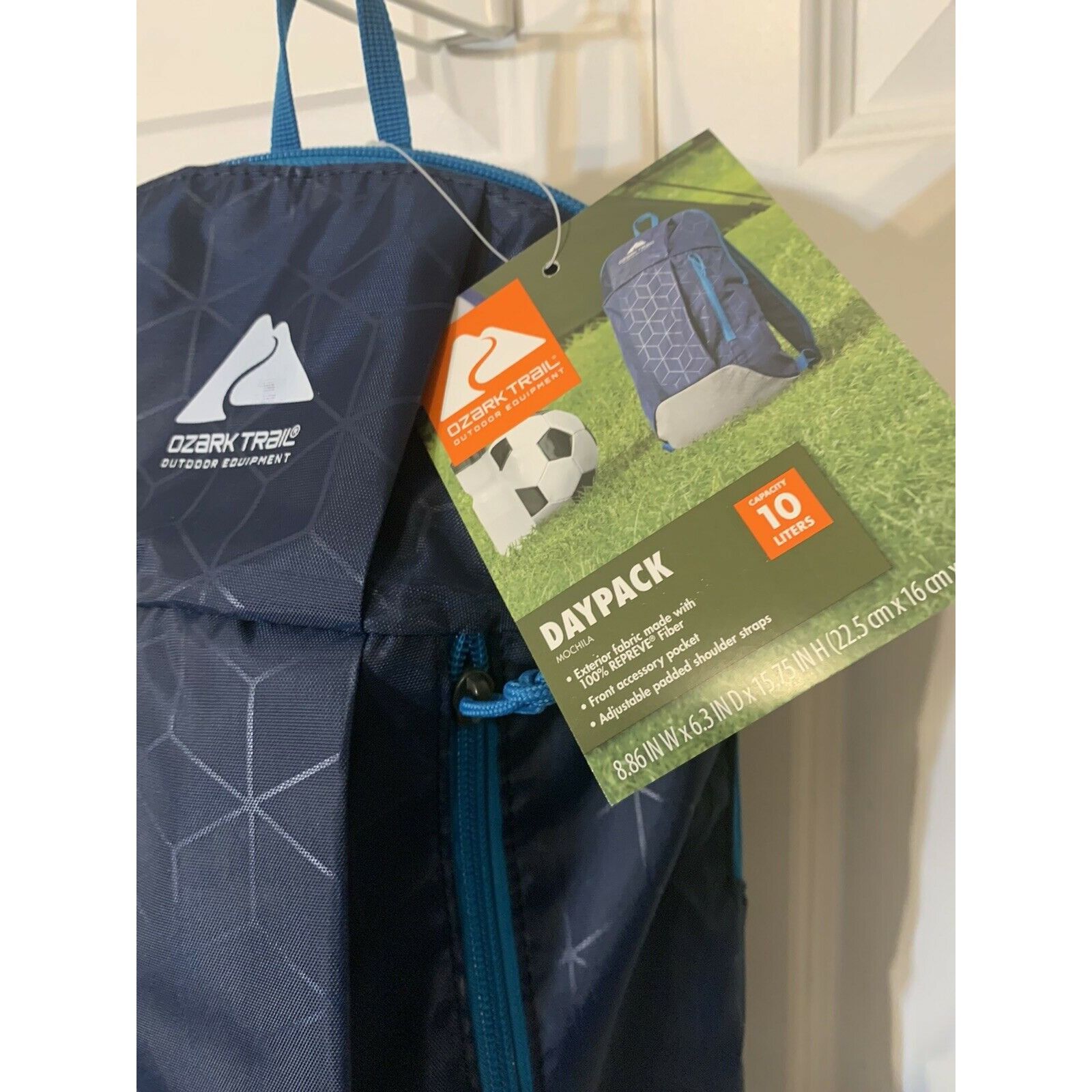 Other New Ozark Trail Hiking Lightweight Day Pack 10L Backpack Blu Size ONE SIZE - 2 Thumbnail