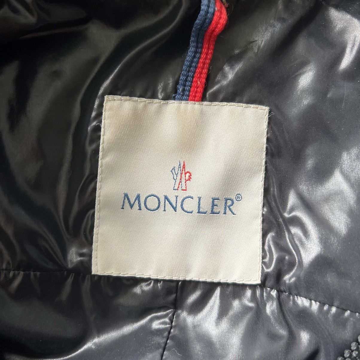 Designer × Moncler Moncler Shiny Black Jacket Big Badge Logo Size M / US 6-8 / IT 42-44 - 10 Thumbnail