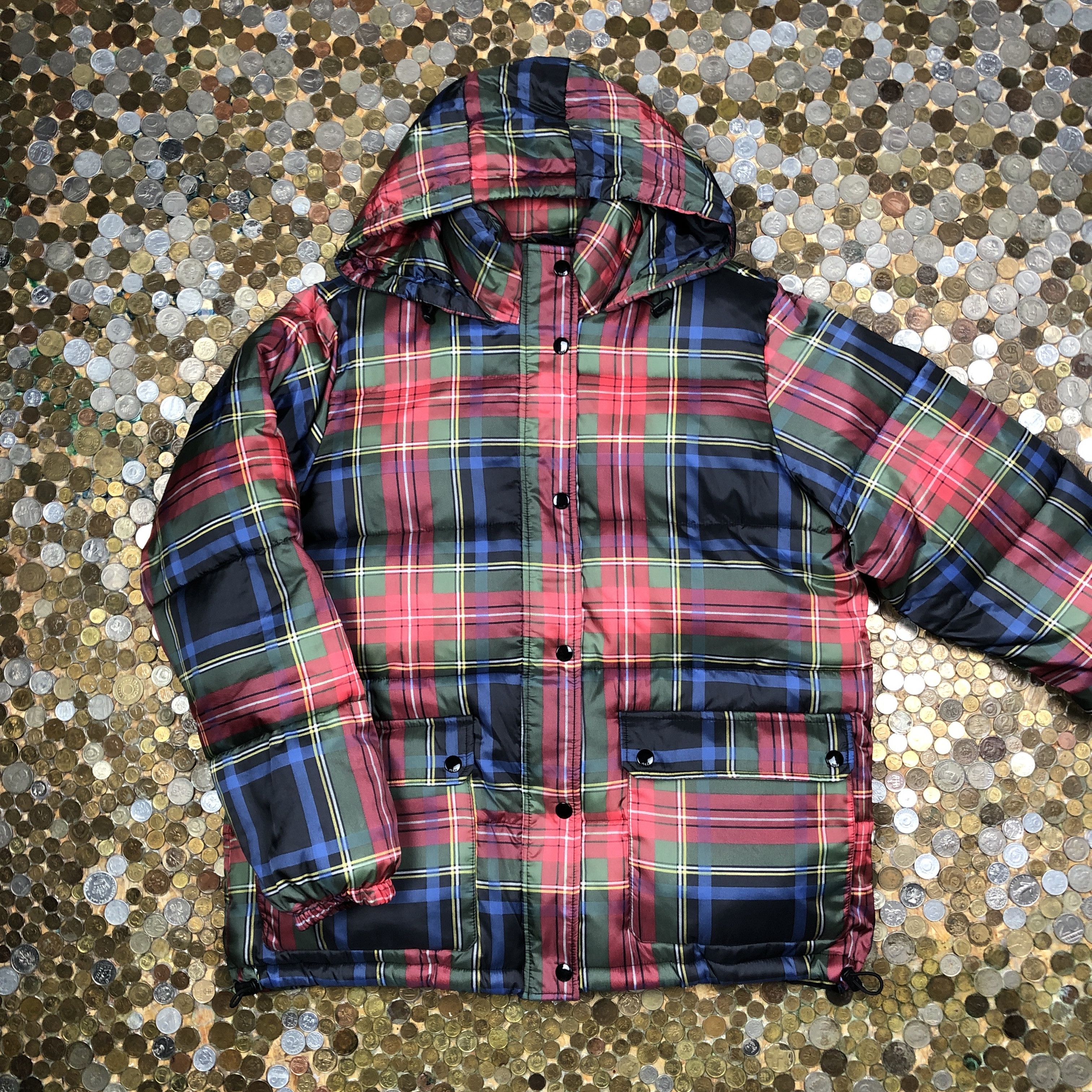 Obey Obey Checkred Vintage Puffer Jacket 90's Size US M / EU 48-50 / 2 - 1 Thumbnail