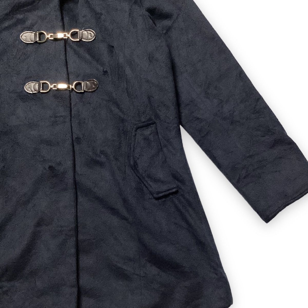 If Six Was Nine × Japanese Brand × Le Grande Bleu (L.G.B.) 🇯🇵 GRL WOOL LONG COAT JACKET Size US M / EU 48-50 / 2 - 5 Thumbnail