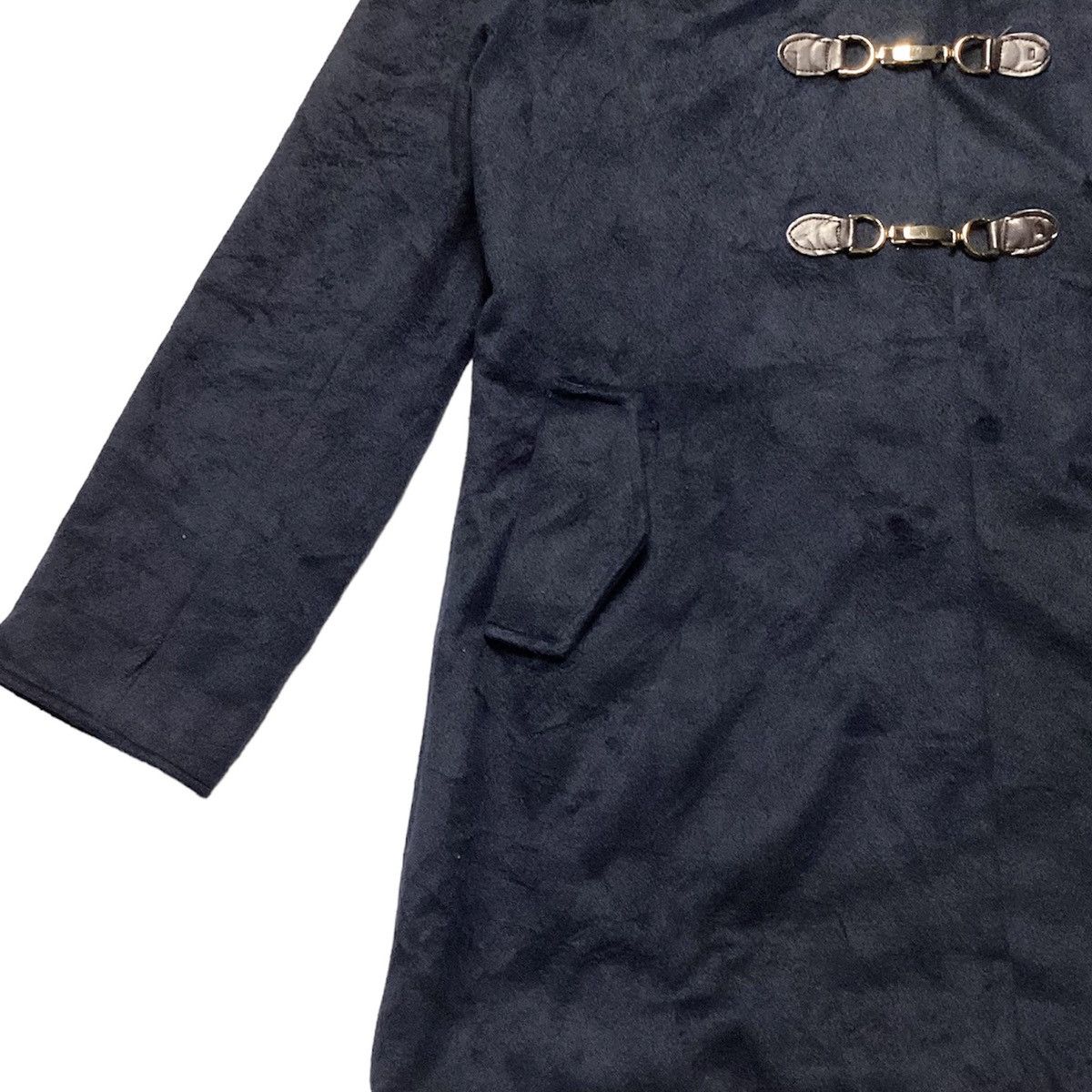 If Six Was Nine × Japanese Brand × Le Grande Bleu (L.G.B.) 🇯🇵 GRL WOOL LONG COAT JACKET Size US M / EU 48-50 / 2 - 4 Thumbnail