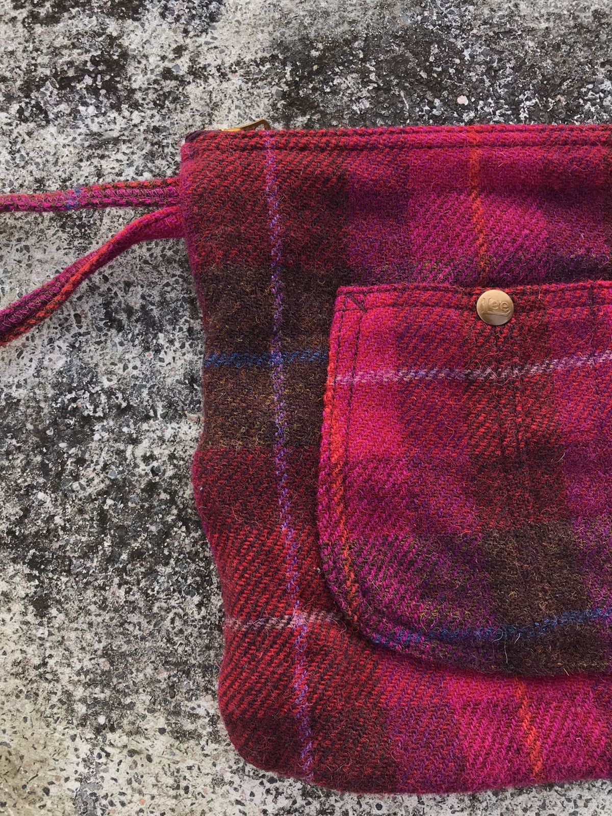 Harris Tweed Vintage Harris Tweed x Lee Union Made Clutch Bag Size ONE SIZE - 3 Thumbnail