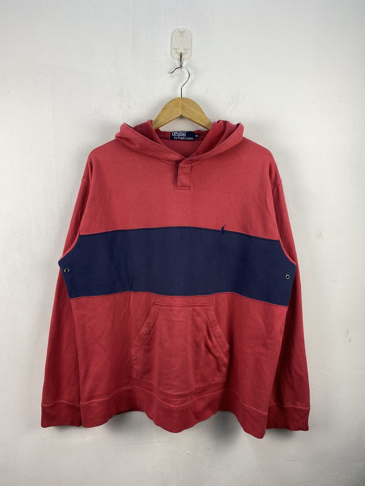 Polo Ralph Lauren Vintage Polo Ralph Lauren Hoodie Pullover Size US XL / EU 56 / 4 - 4 Thumbnail