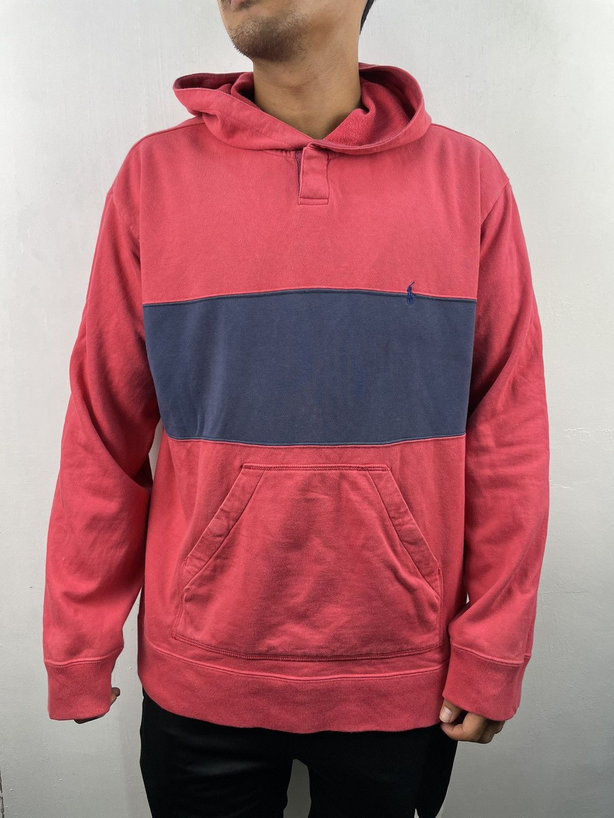 Polo Ralph Lauren Vintage Polo Ralph Lauren Hoodie Pullover Size US XL / EU 56 / 4 - 1 Thumbnail