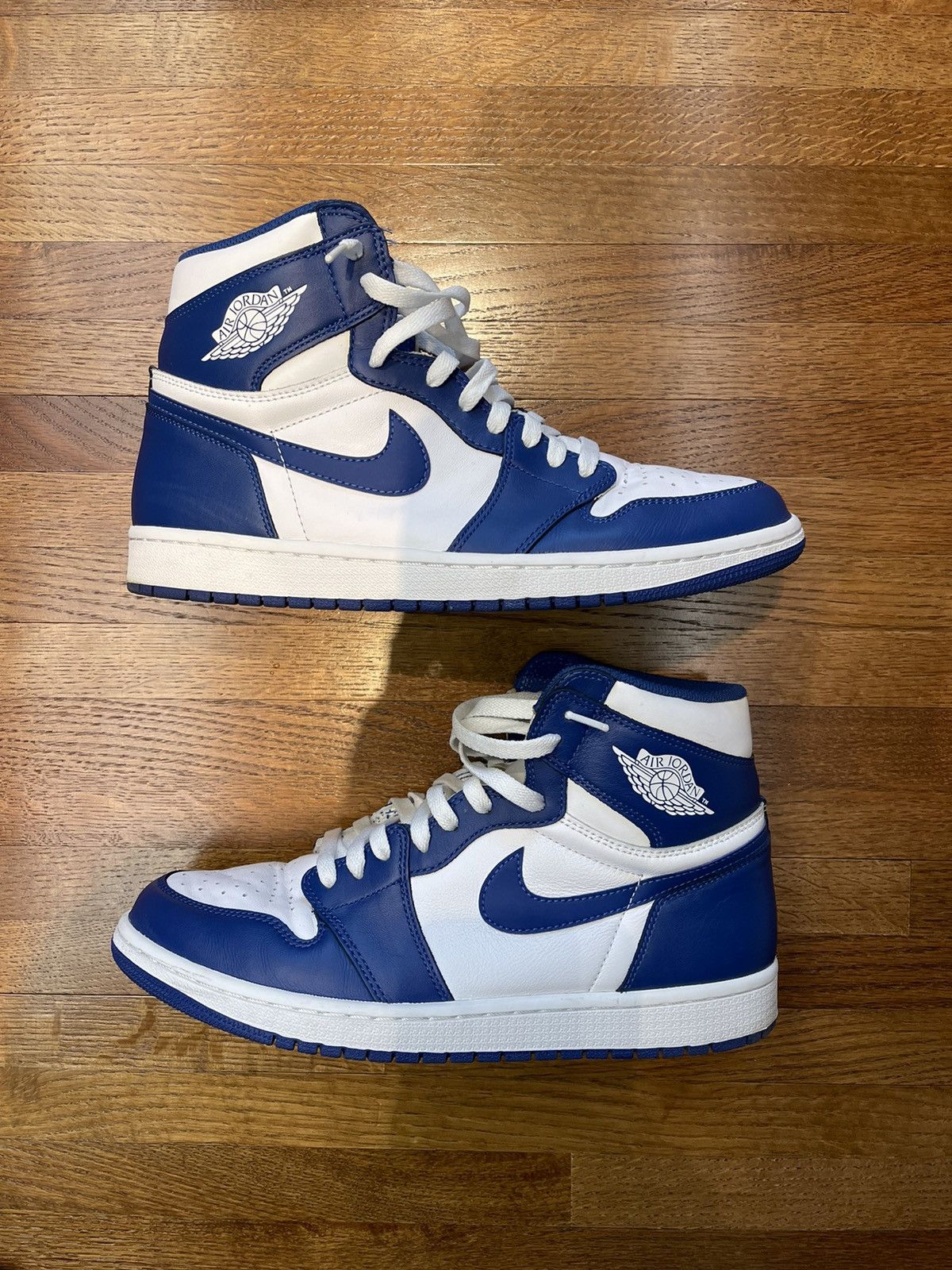 Jordan Brand × Nike Air Jordan 1 Retro ‘Storm Blue’ Size US 11 / EU 44 - 3 Thumbnail