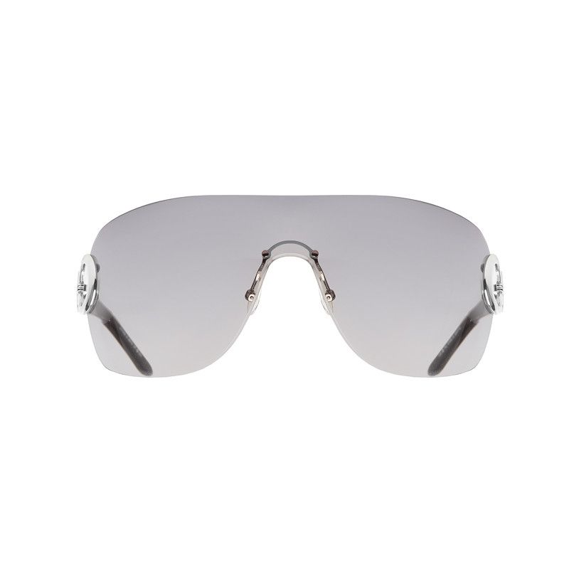 Pierre Cardin Pierre Cardin 00's Black Mask Sunglasses Size ONE SIZE - 1 Thumbnail