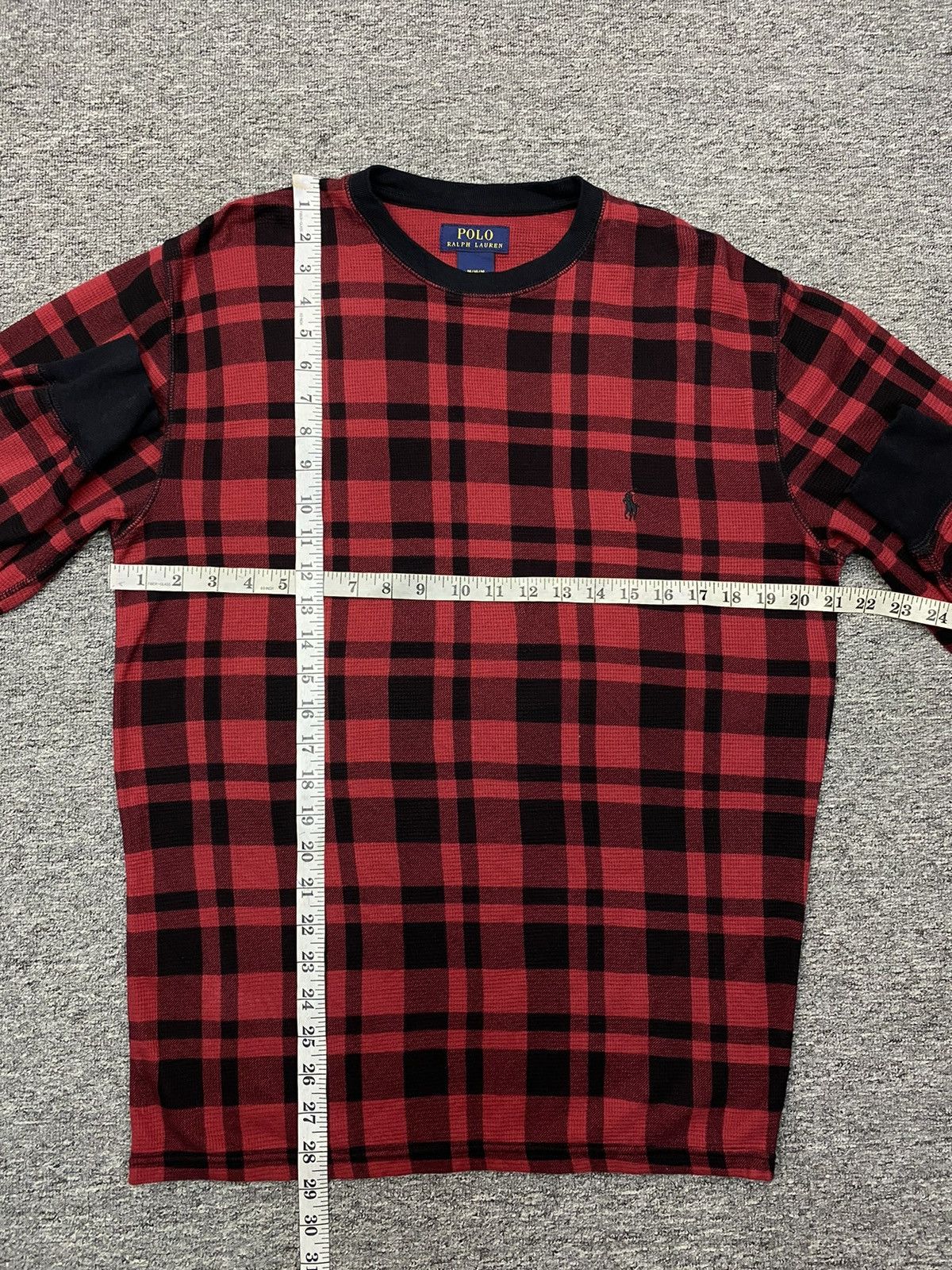 Polo Ralph Lauren Vintage Polo Ralph Lauren Sweatshirt Red Tartan Punk Style Size US M / EU 48-50 / 2 - 13 Thumbnail