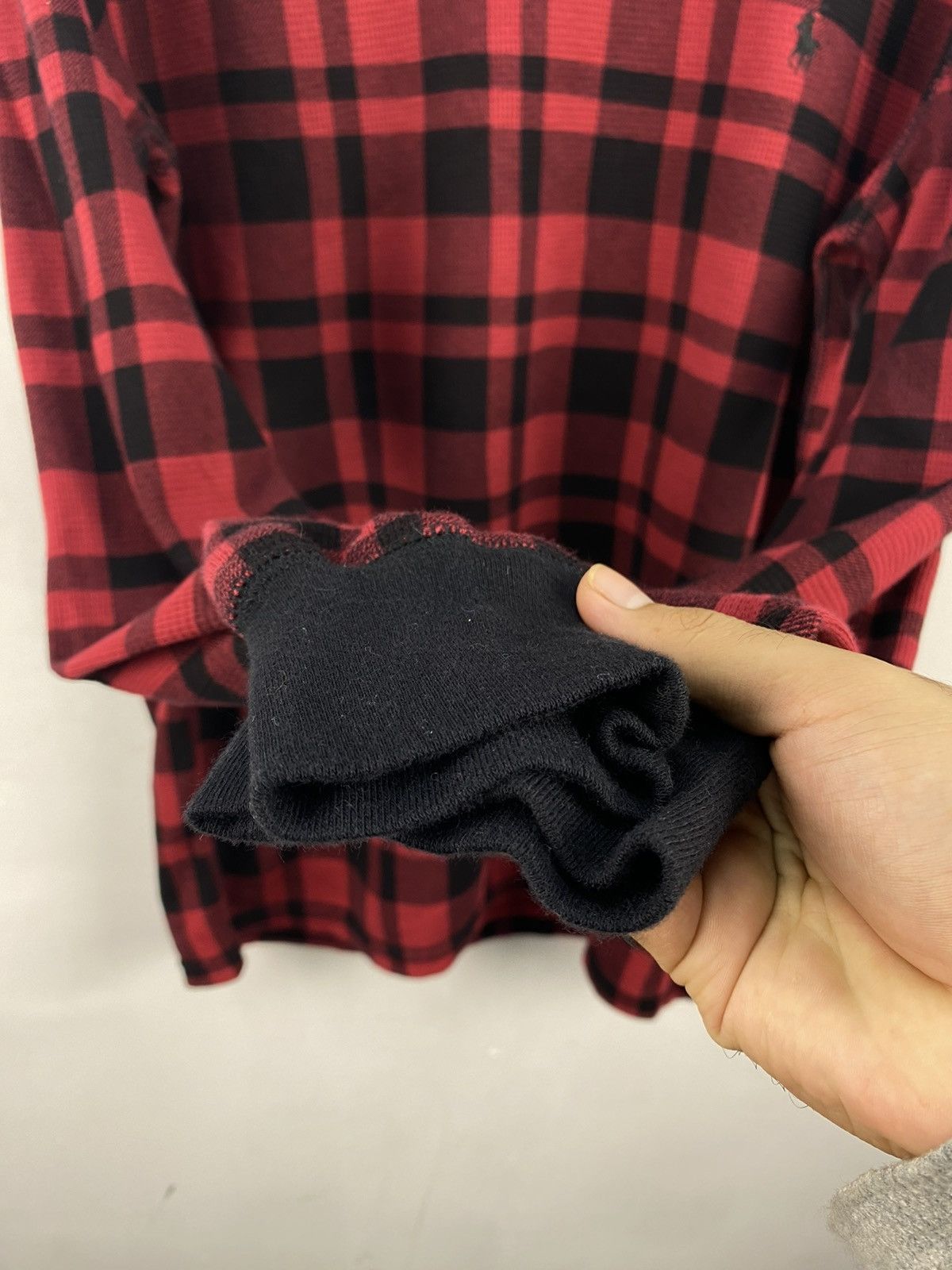 Polo Ralph Lauren Vintage Polo Ralph Lauren Sweatshirt Red Tartan Punk Style Size US M / EU 48-50 / 2 - 10 Thumbnail