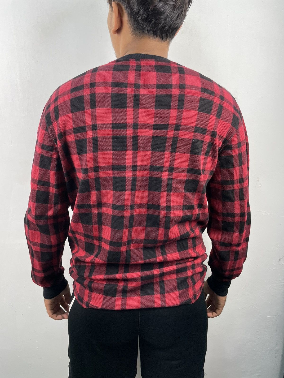 Polo Ralph Lauren Vintage Polo Ralph Lauren Sweatshirt Red Tartan Punk Style Size US M / EU 48-50 / 2 - 3 Thumbnail