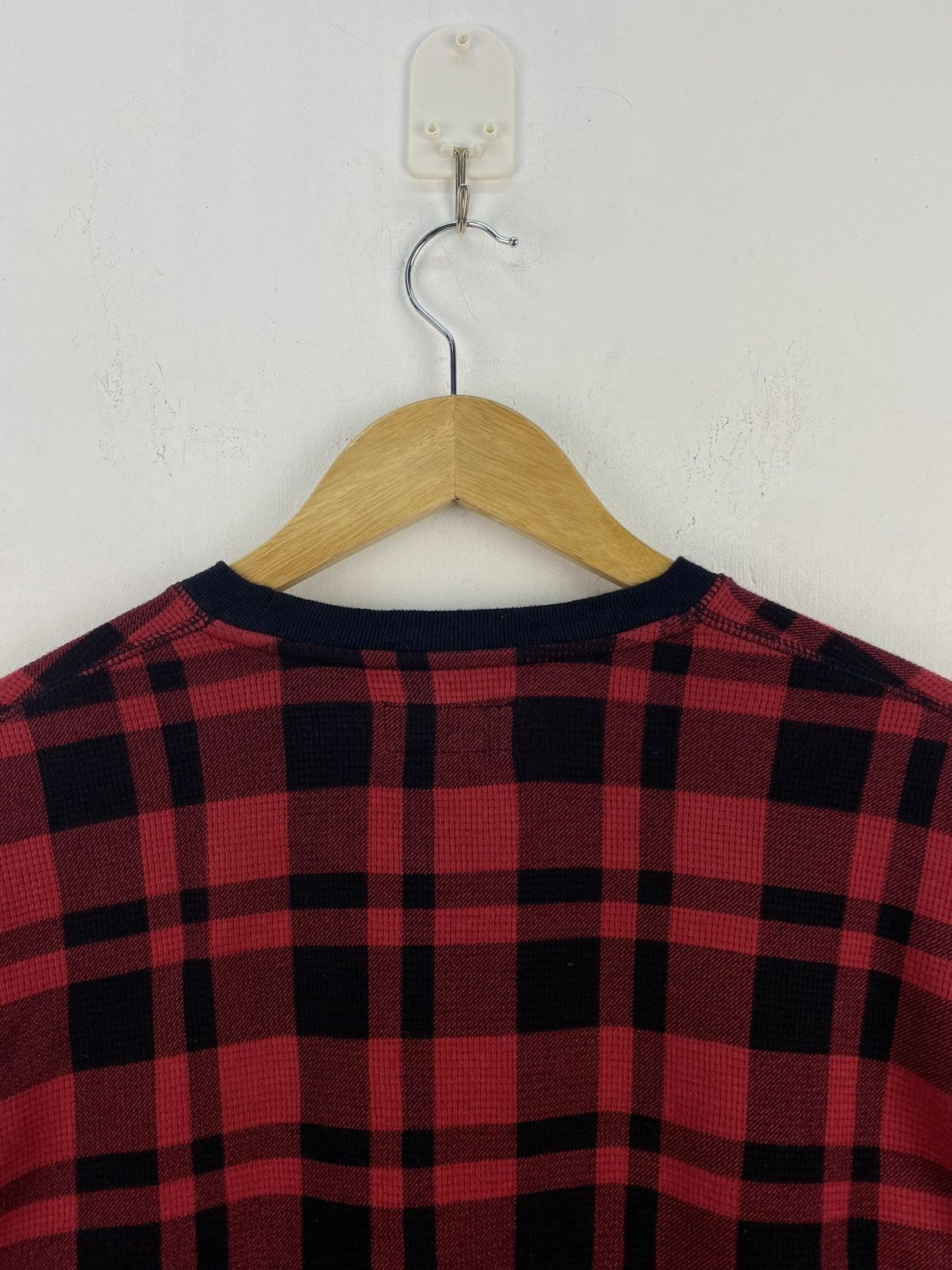 Polo Ralph Lauren Vintage Polo Ralph Lauren Sweatshirt Red Tartan Punk Style Size US M / EU 48-50 / 2 - 12 Thumbnail