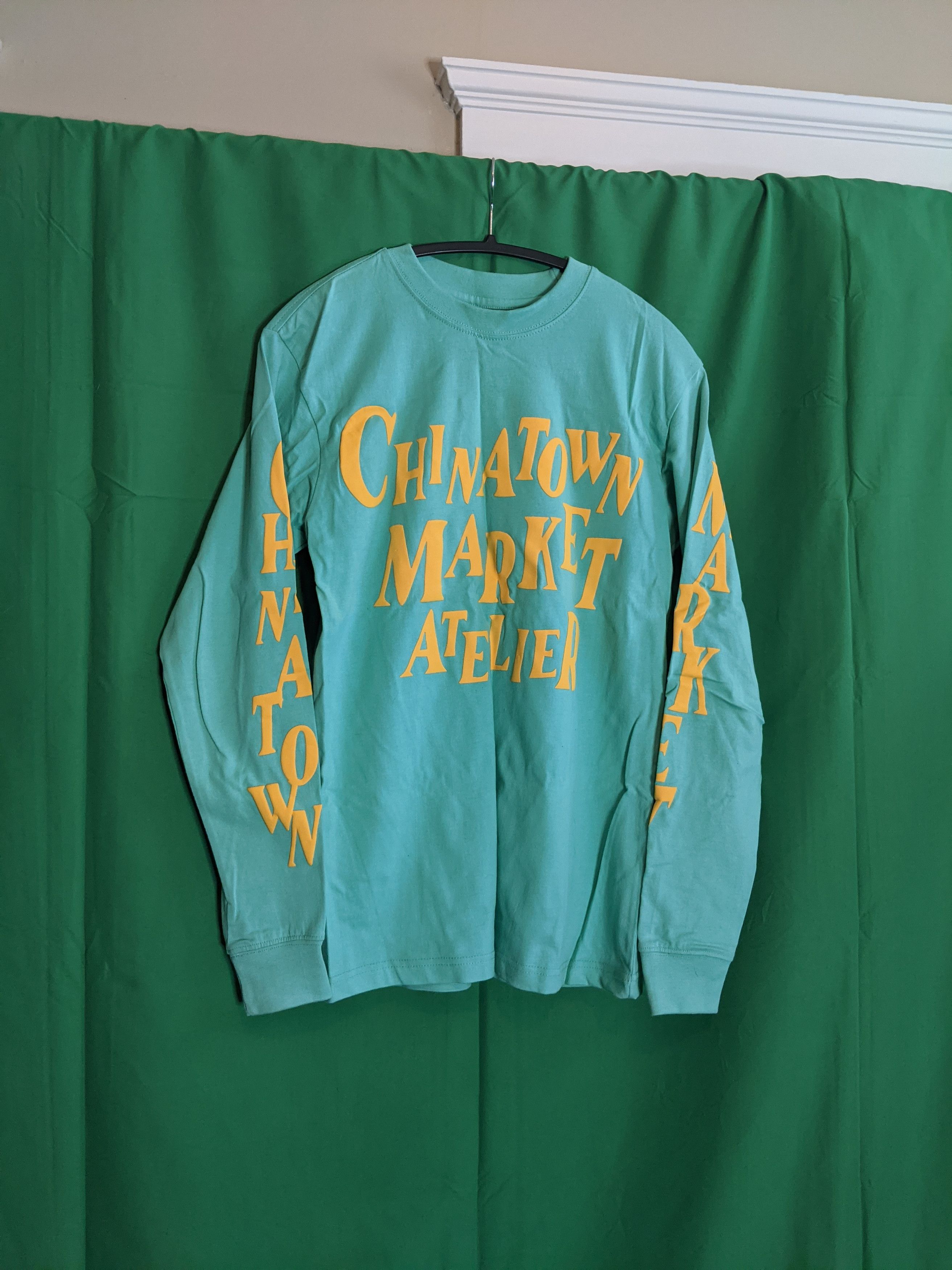 Market Chinatown Market bubble letter logo L/S shirt Size US S / EU 44-46 / 1 - 9 Thumbnail
