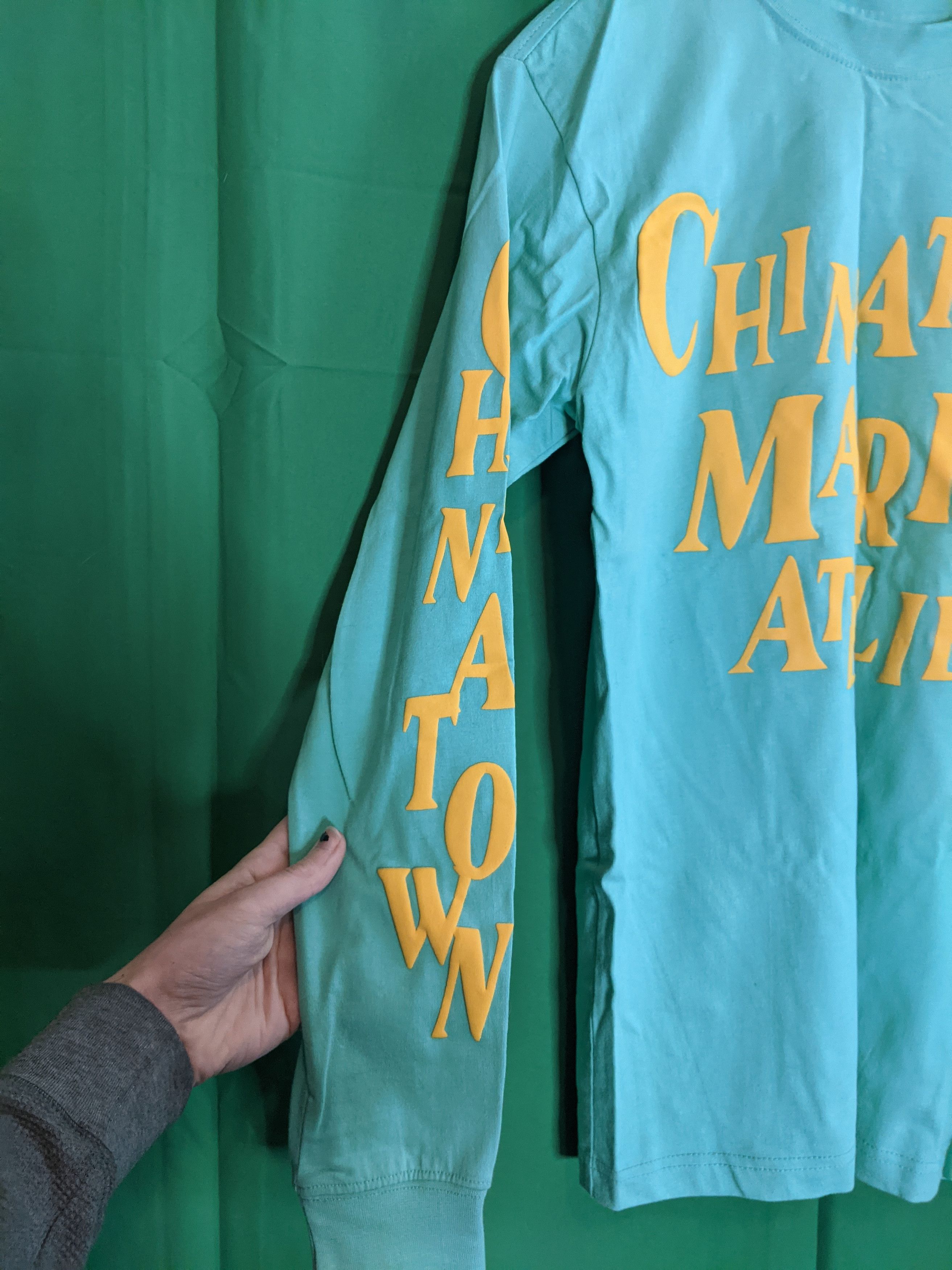 Market Chinatown Market bubble letter logo L/S shirt Size US S / EU 44-46 / 1 - 7 Thumbnail
