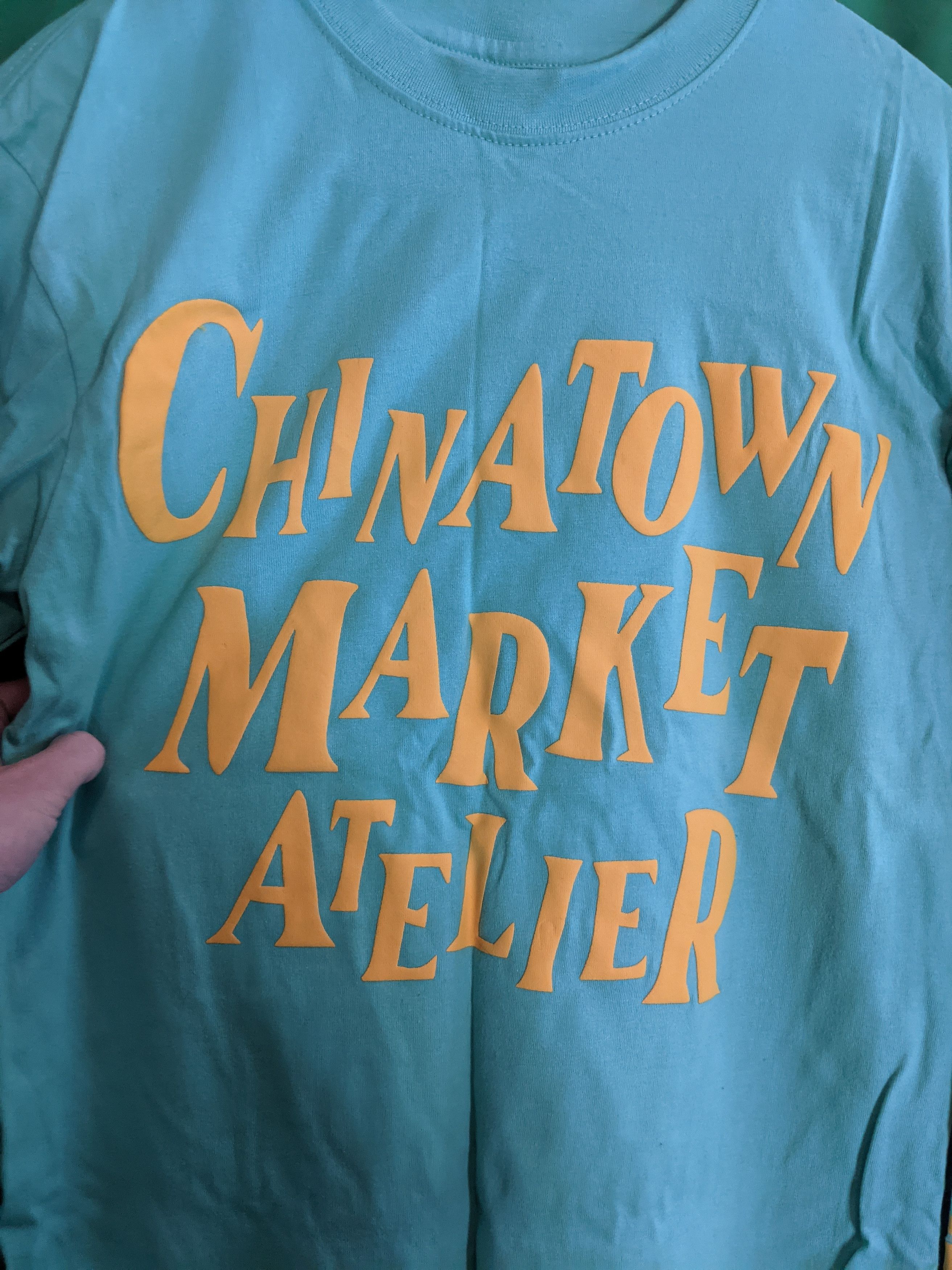 Market Chinatown Market bubble letter logo L/S shirt Size US S / EU 44-46 / 1 - 8 Thumbnail
