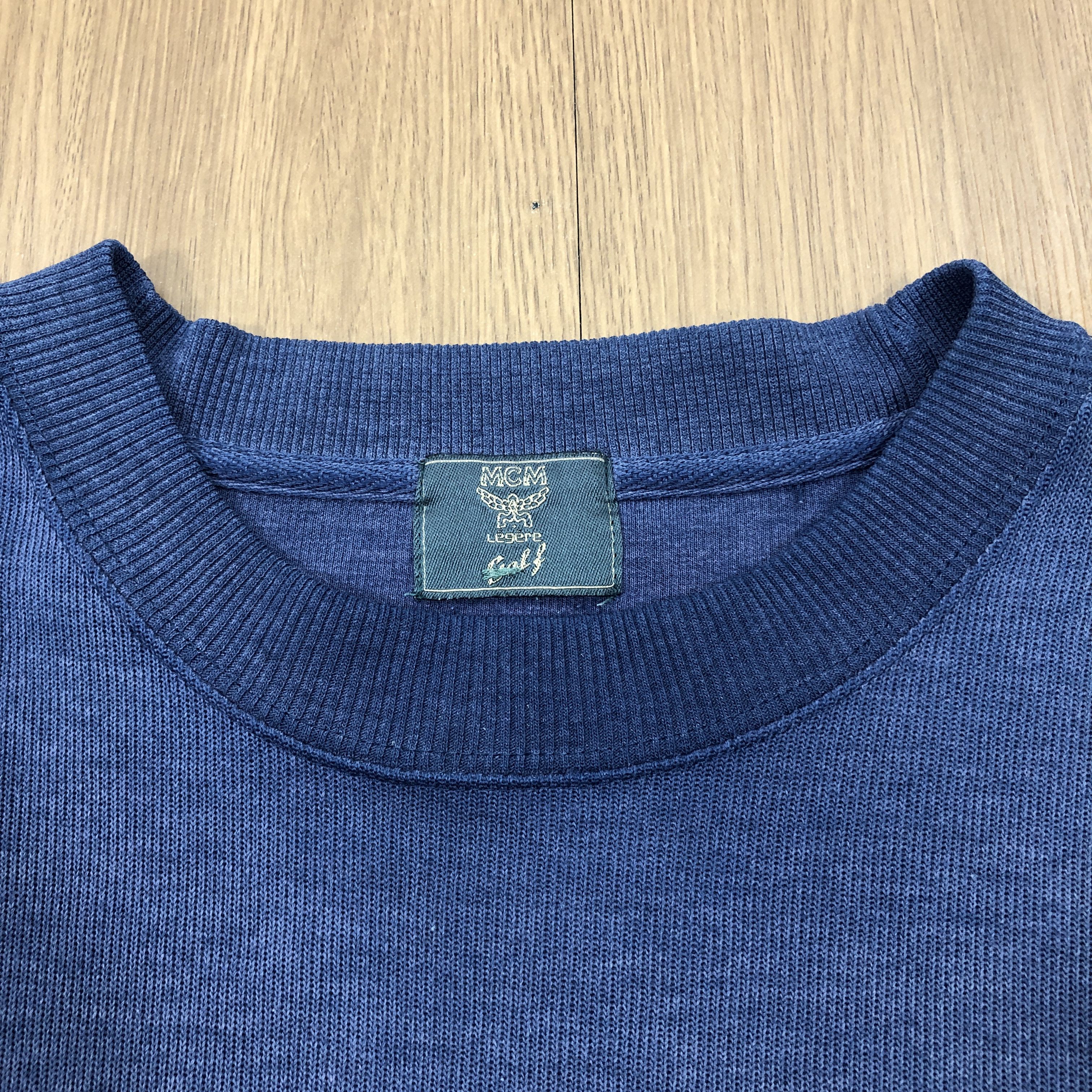 MCM Vintage 90s MCM Faded Sweatshirt Size US S / EU 44-46 / 1 - 4 Thumbnail