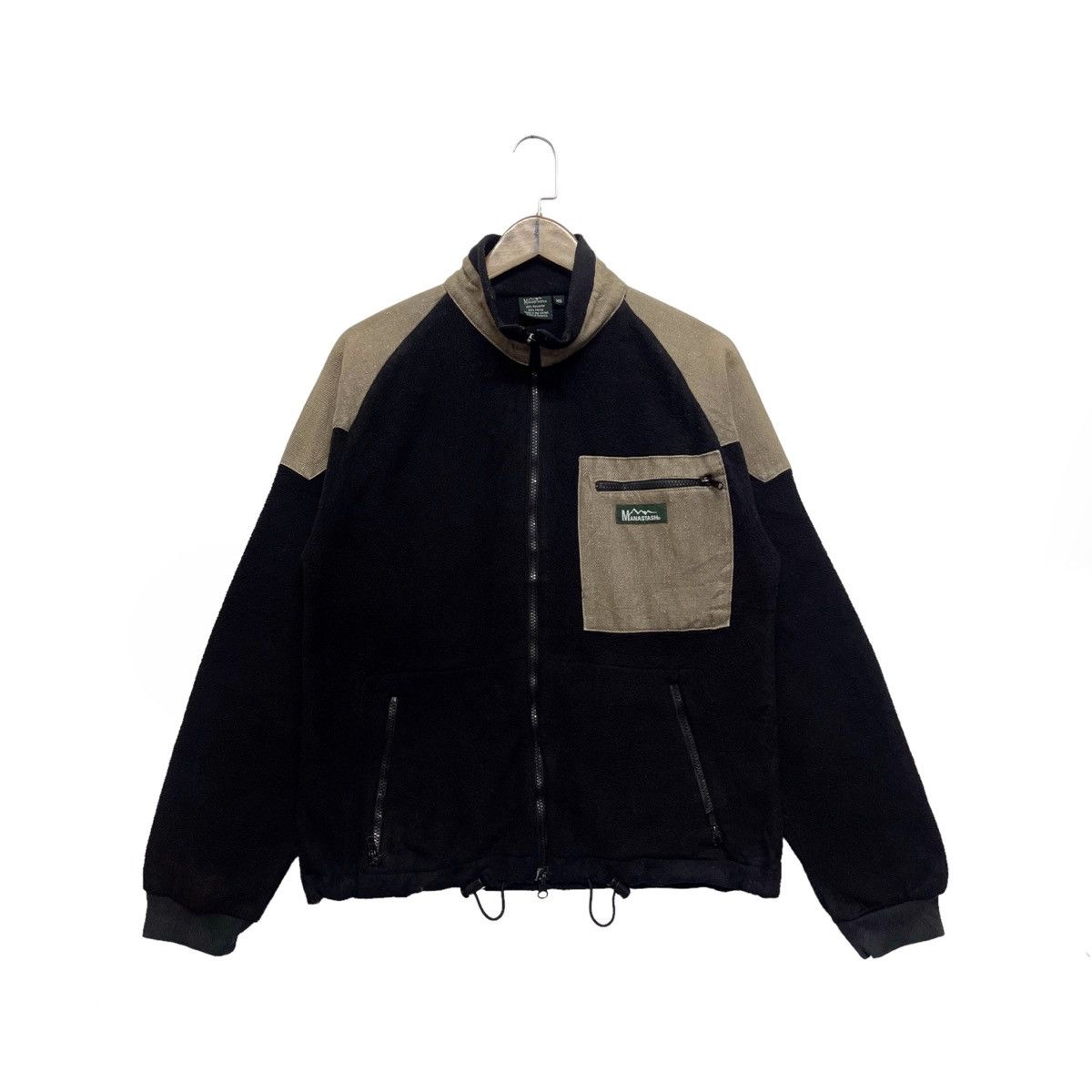 Vintage Manastash Hemp Blend Full Zip Fleece Sweater