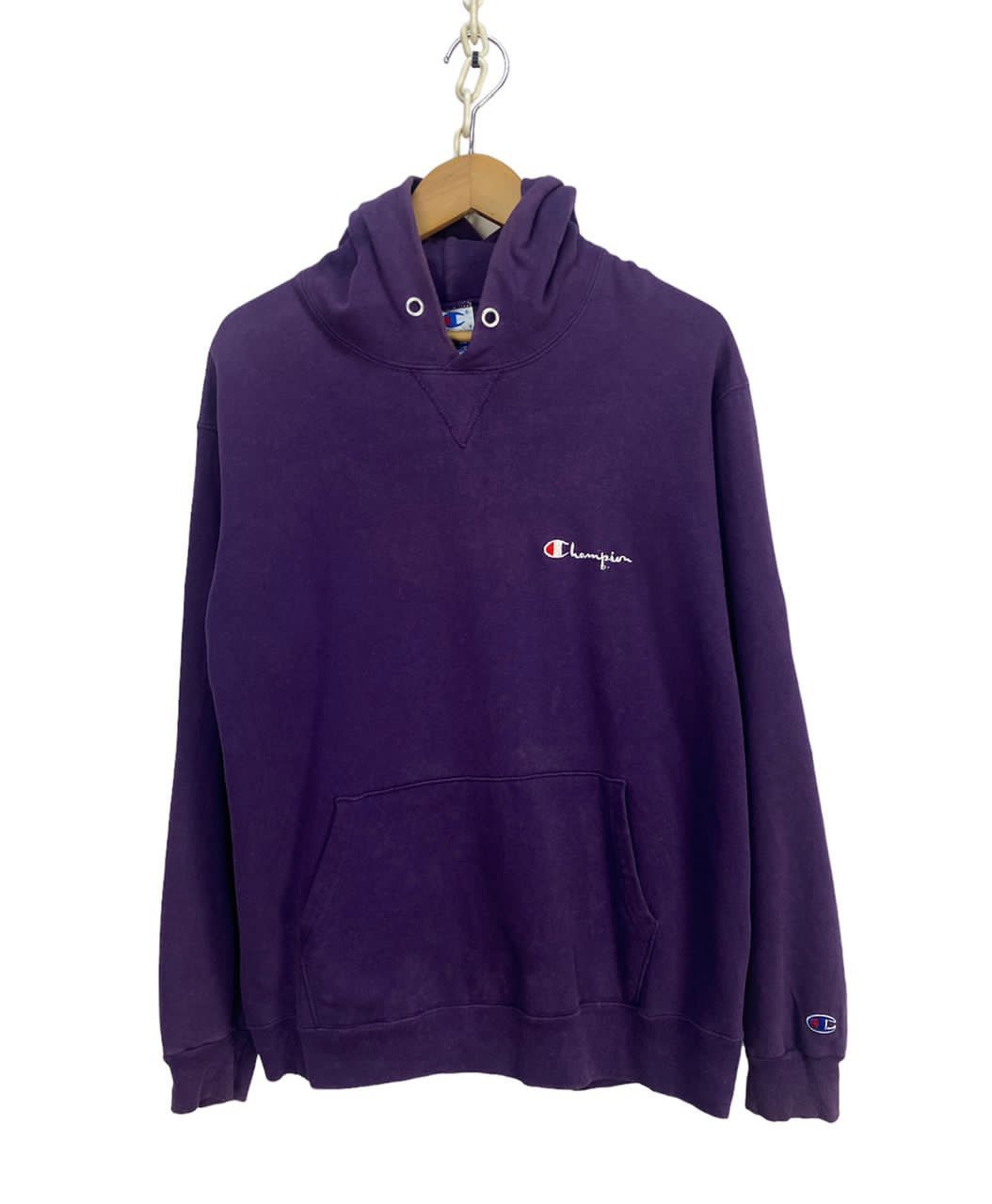 Vintage champion spellout hoodie pullover