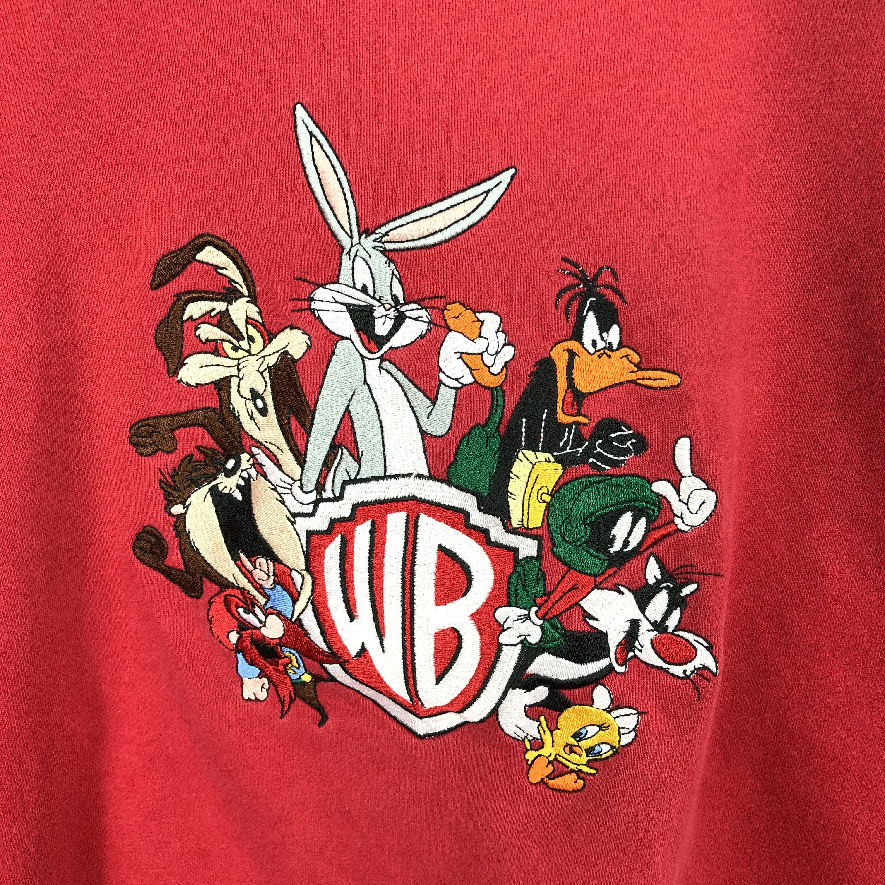 Vintage × Warner Bros Vintage Looney Tunes Character Sweatshirt Size US XS / EU 42 / 0 - 3 Thumbnail