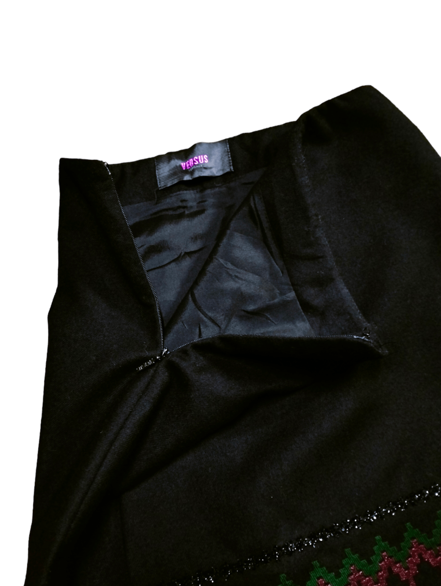Versace × Versus Versace Versus Versace Native Black Skirt Size 26" / US 2 / IT 38 - 6 Thumbnail
