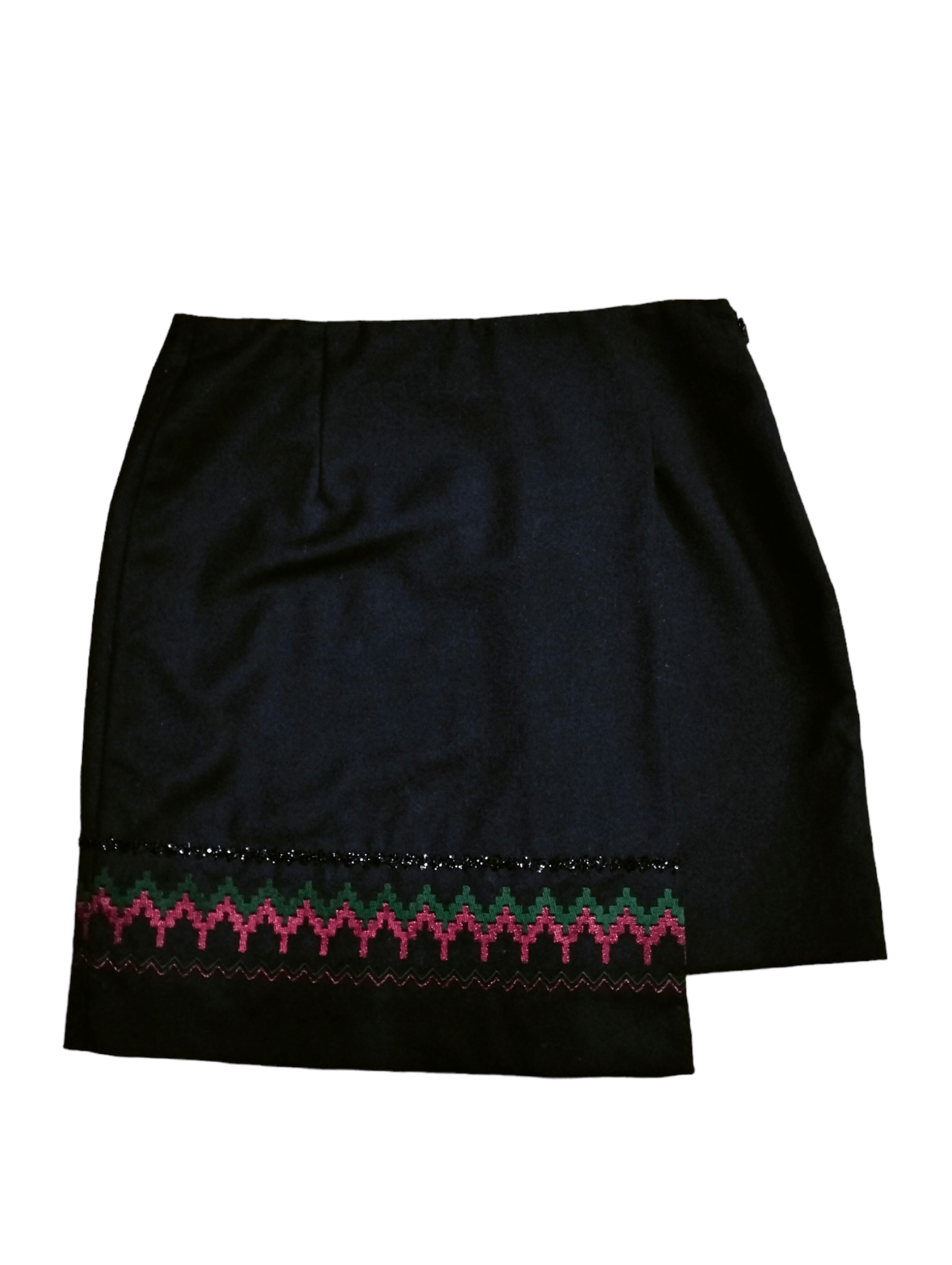 Versace × Versus Versace Versus Versace Native Black Skirt Size 26" / US 2 / IT 38 - 2 Thumbnail