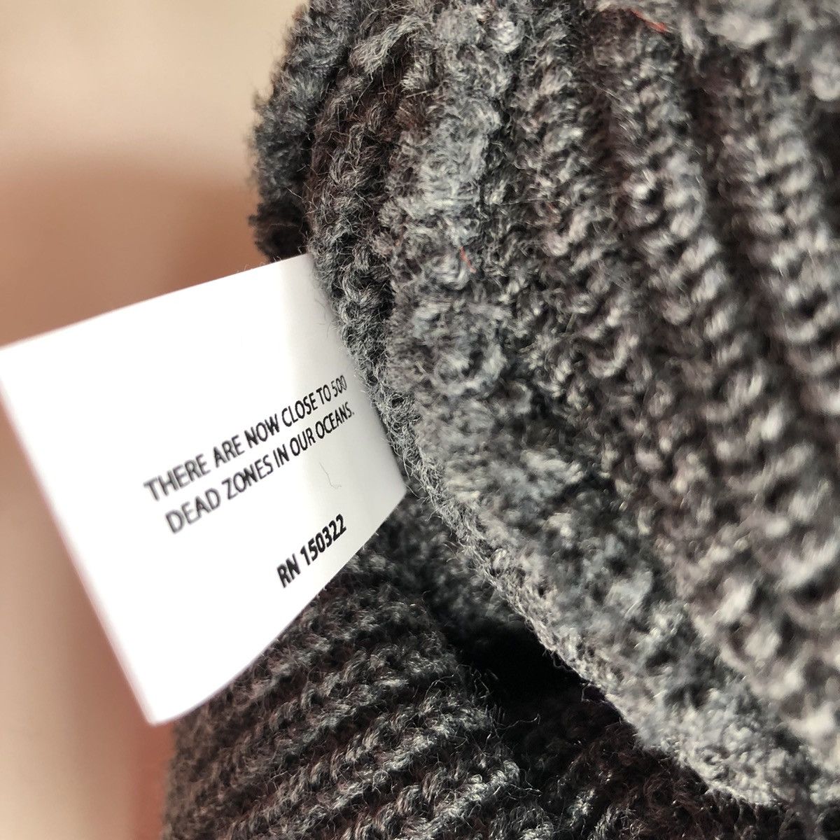 Noah NOAH Core Logo Beanie GRAY Size ONE SIZE - 5 Thumbnail