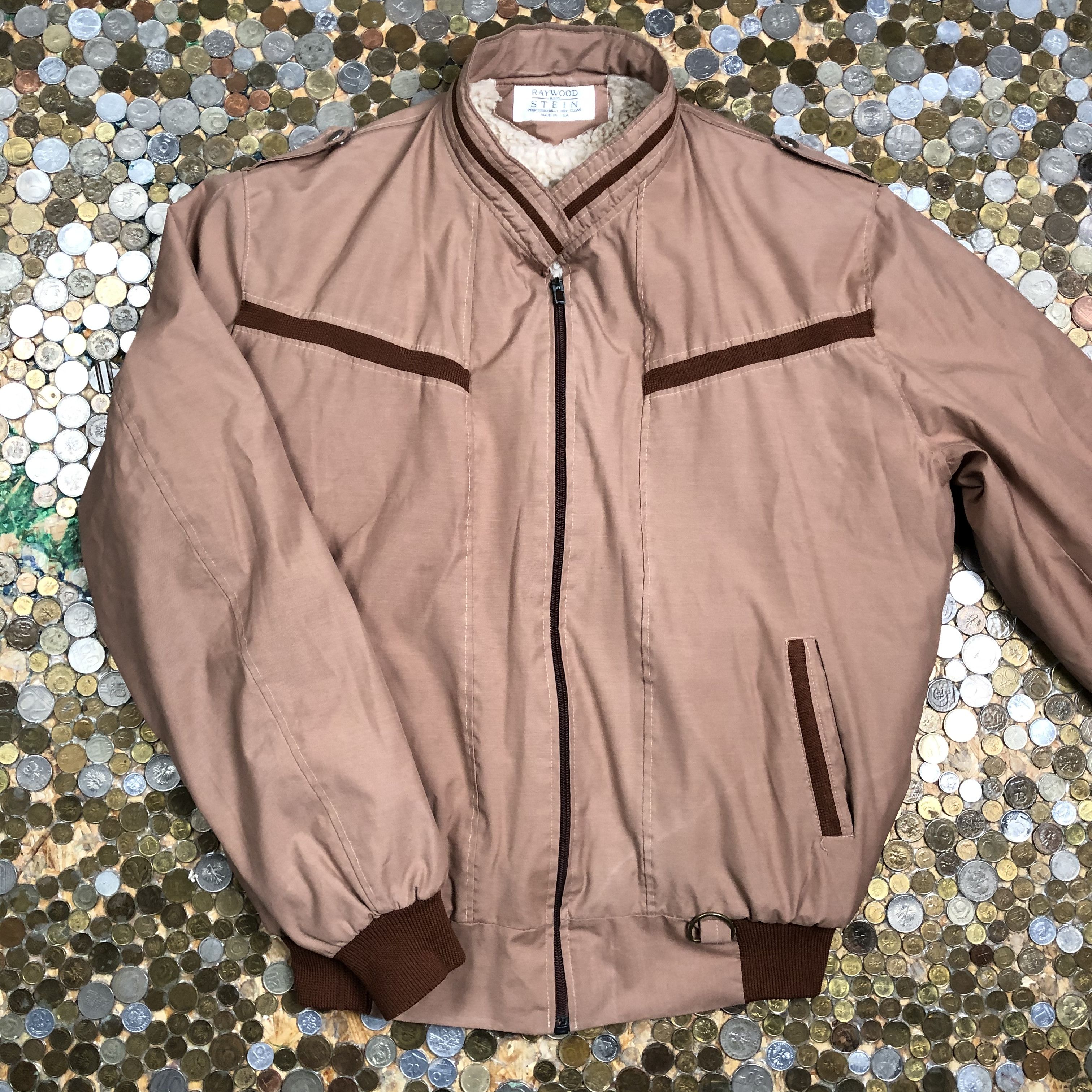 Raywood and Stein Made in Usa Bomber Jacket Vintage 90s