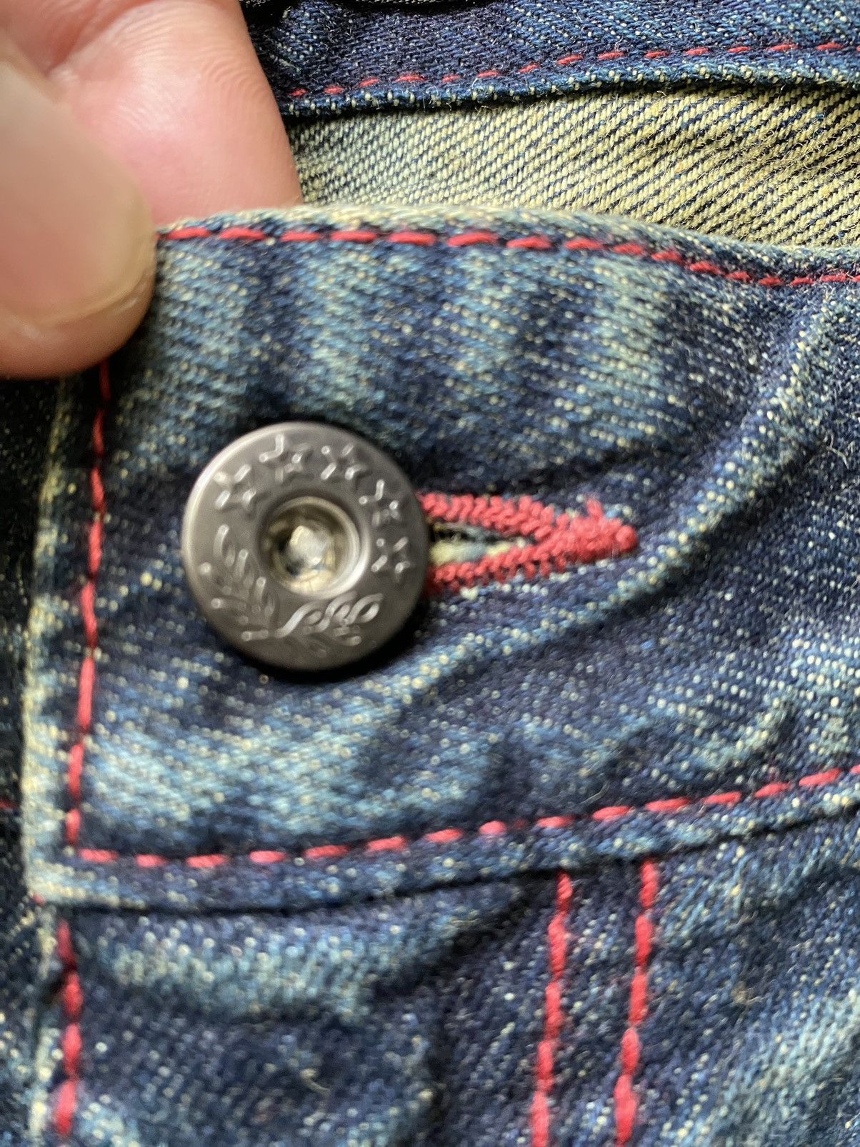 Hysteric Glamour × Japanese Brand × Tornado Mart Jack Serika Denim Punk Design Undercover rare Size US 33 - 17 Thumbnail