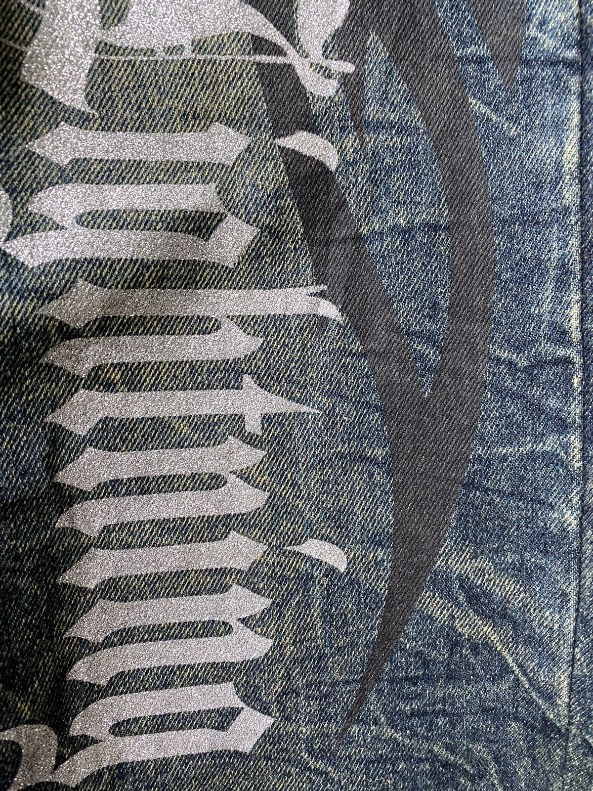 Hysteric Glamour × Japanese Brand × Tornado Mart Jack Serika Denim Punk Design Undercover rare Size US 33 - 15 Thumbnail