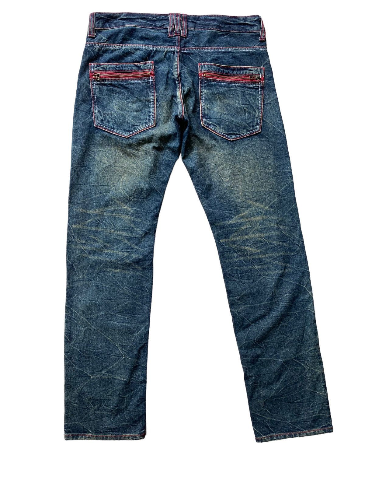 Hysteric Glamour × Japanese Brand × Tornado Mart Jack Serika Denim Punk Design Undercover rare Size US 33 - 12 Thumbnail